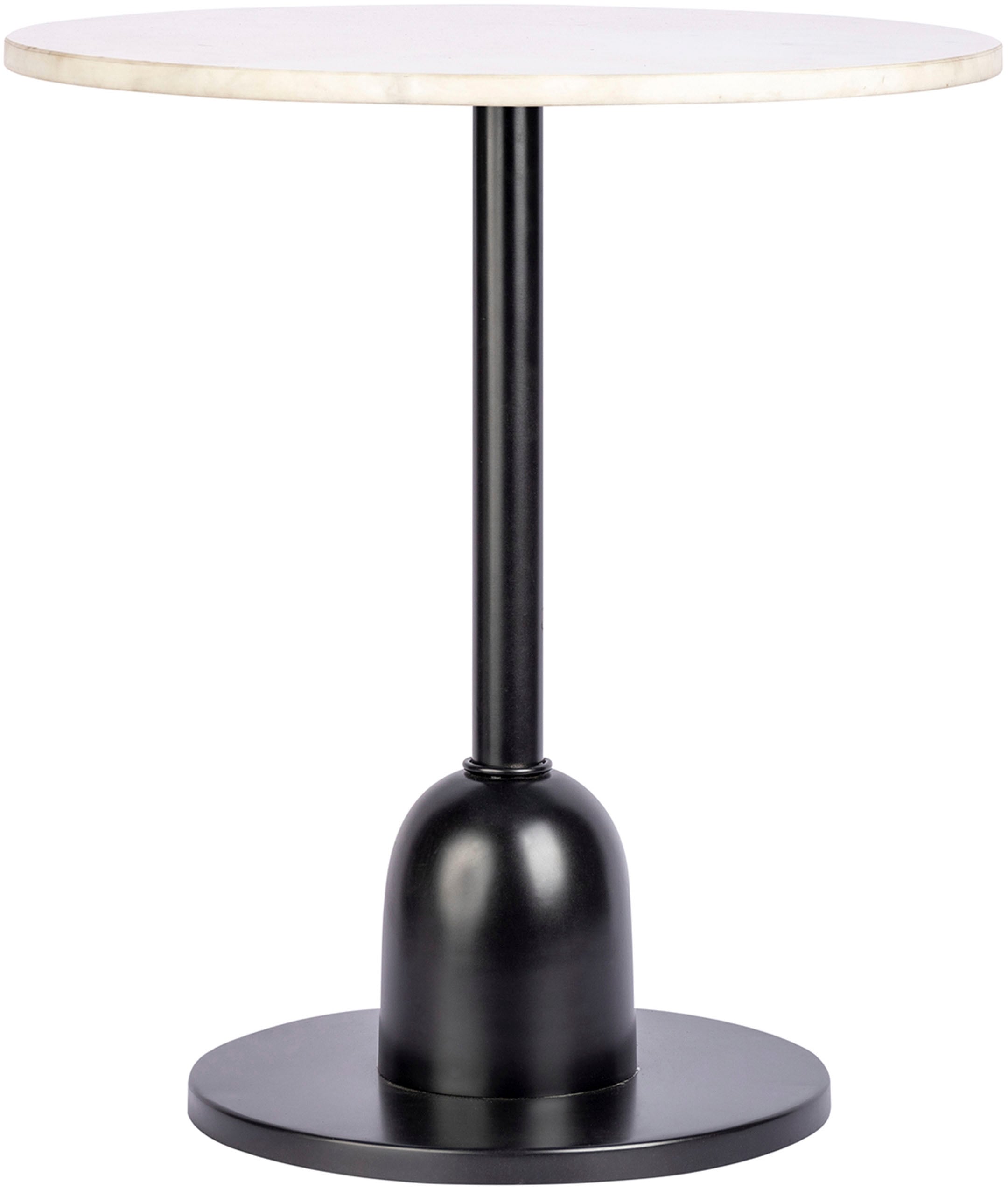 Table d'Appoint en Marbre "Gordon" 48cm Blanc