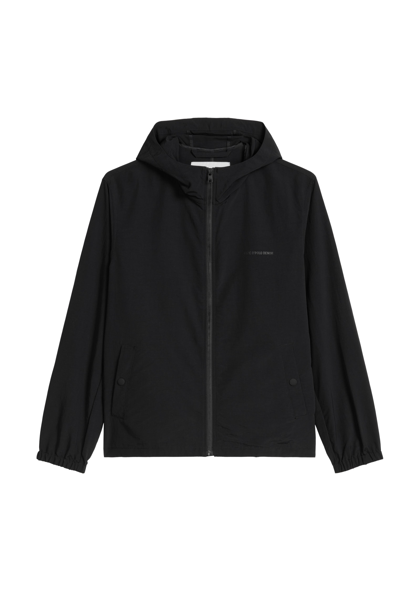 Marc O'Polo DENIM Outdoorjacke mit Kapuze regular aus wasserabweisendem Recycling-Material