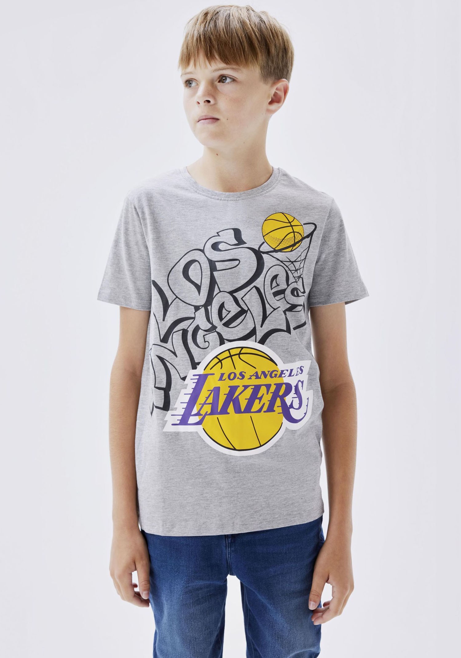 Kurzarmshirt »NKMJAC NBA SS TOP NOOS OUS«