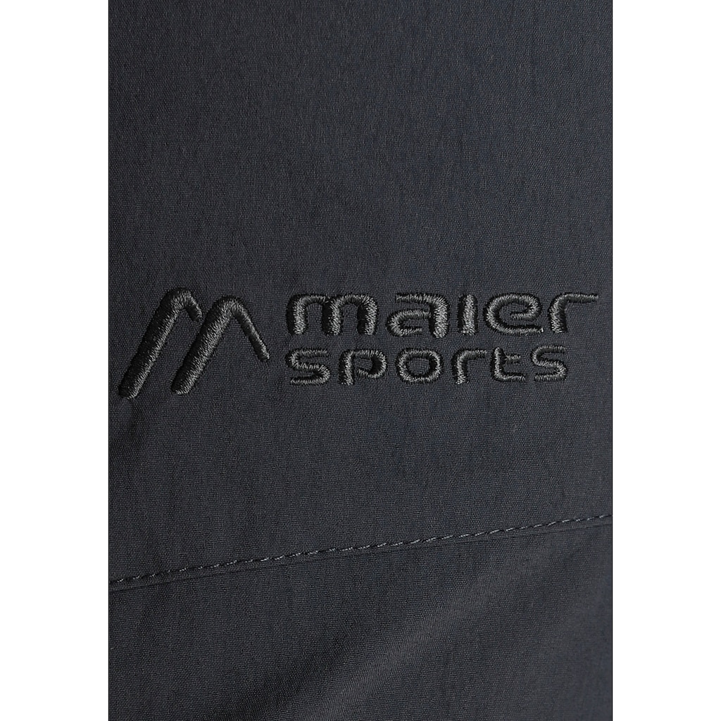 Maier Sports Caprihose, (Set, 2 tlg., Gürtel)