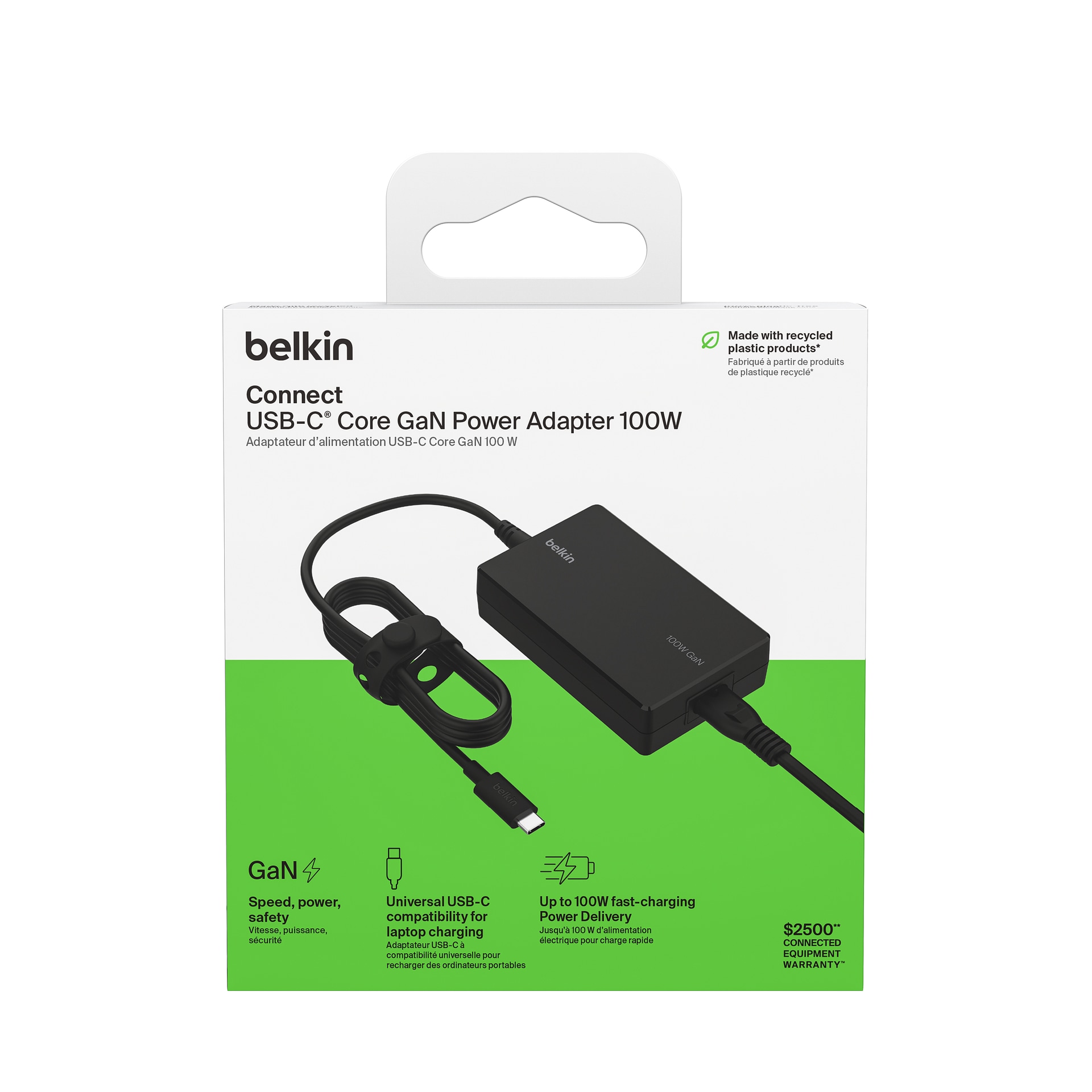 Belkin USB-Ladegerät »Connect USB-C Core GaN Netzteil 100 W«
