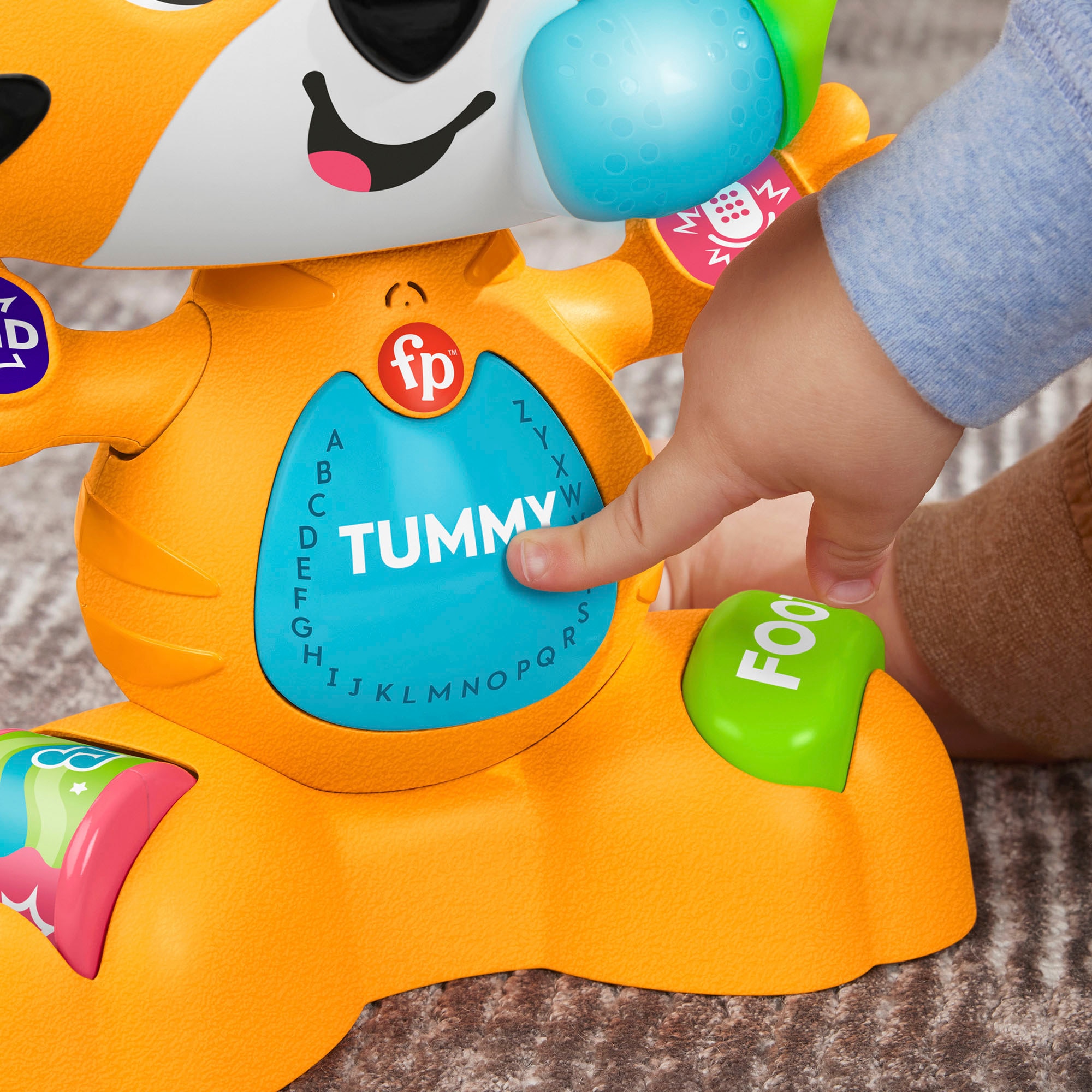 Fisher-Price® Lernspielzeug »Beat Bande Lern & Tanz Tiger Justin«, mit Licht und Sound