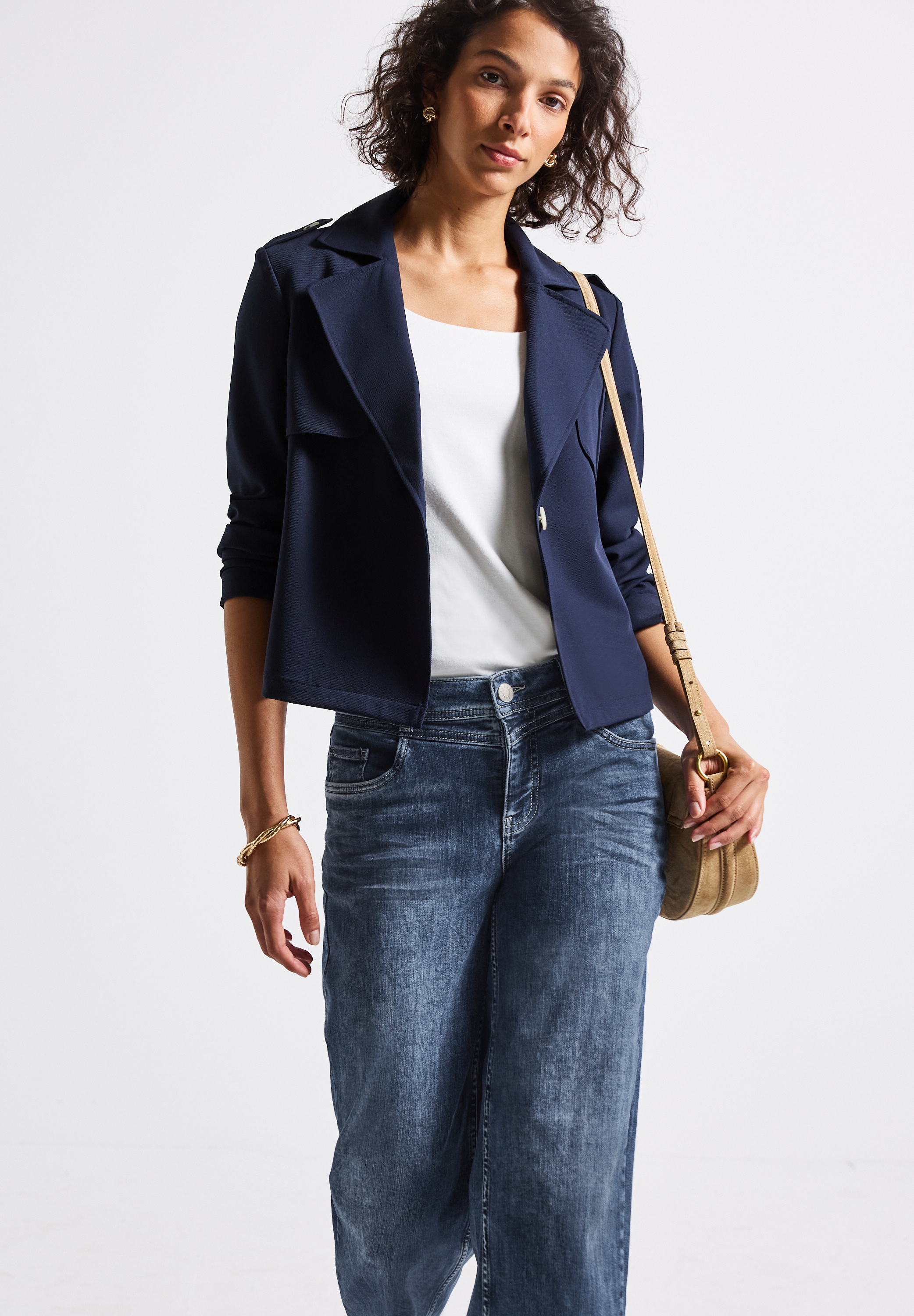 STREET ONE Weite Jeans, im Five-Pocket Style