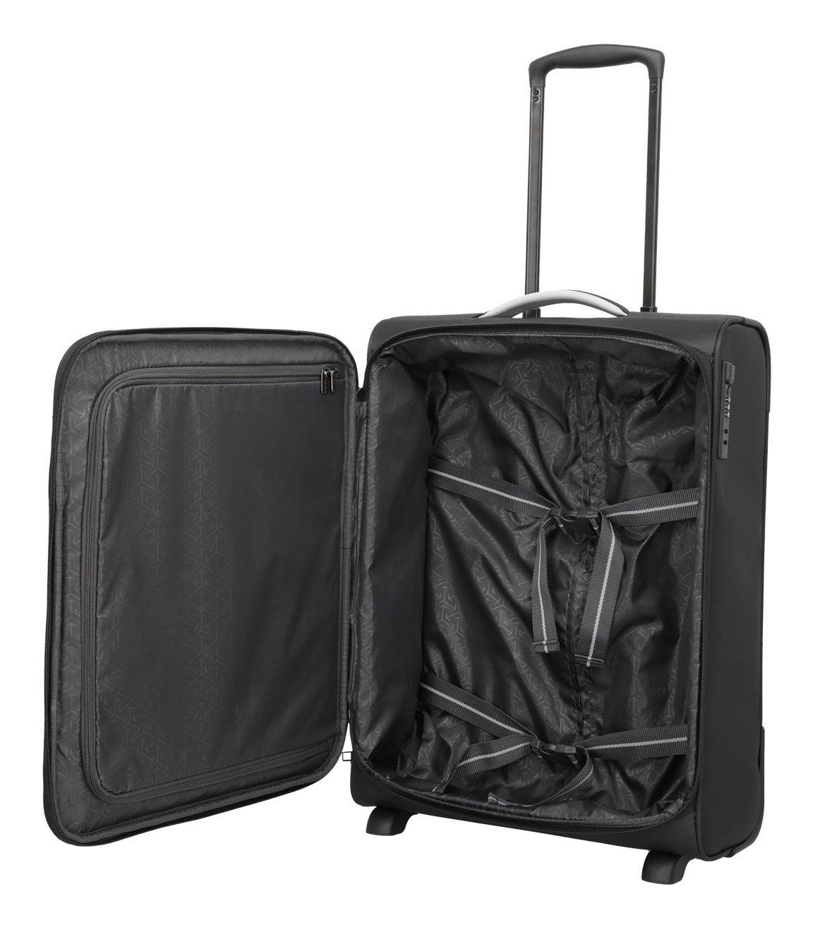 travelite Handgepäck-Trolley »JETPACK Multi 2 Cabin Handgepäck Koffer« 41 l 2 Rollen Weichgepäck, passend für Ryanair, Condor und viele gängige Airlines