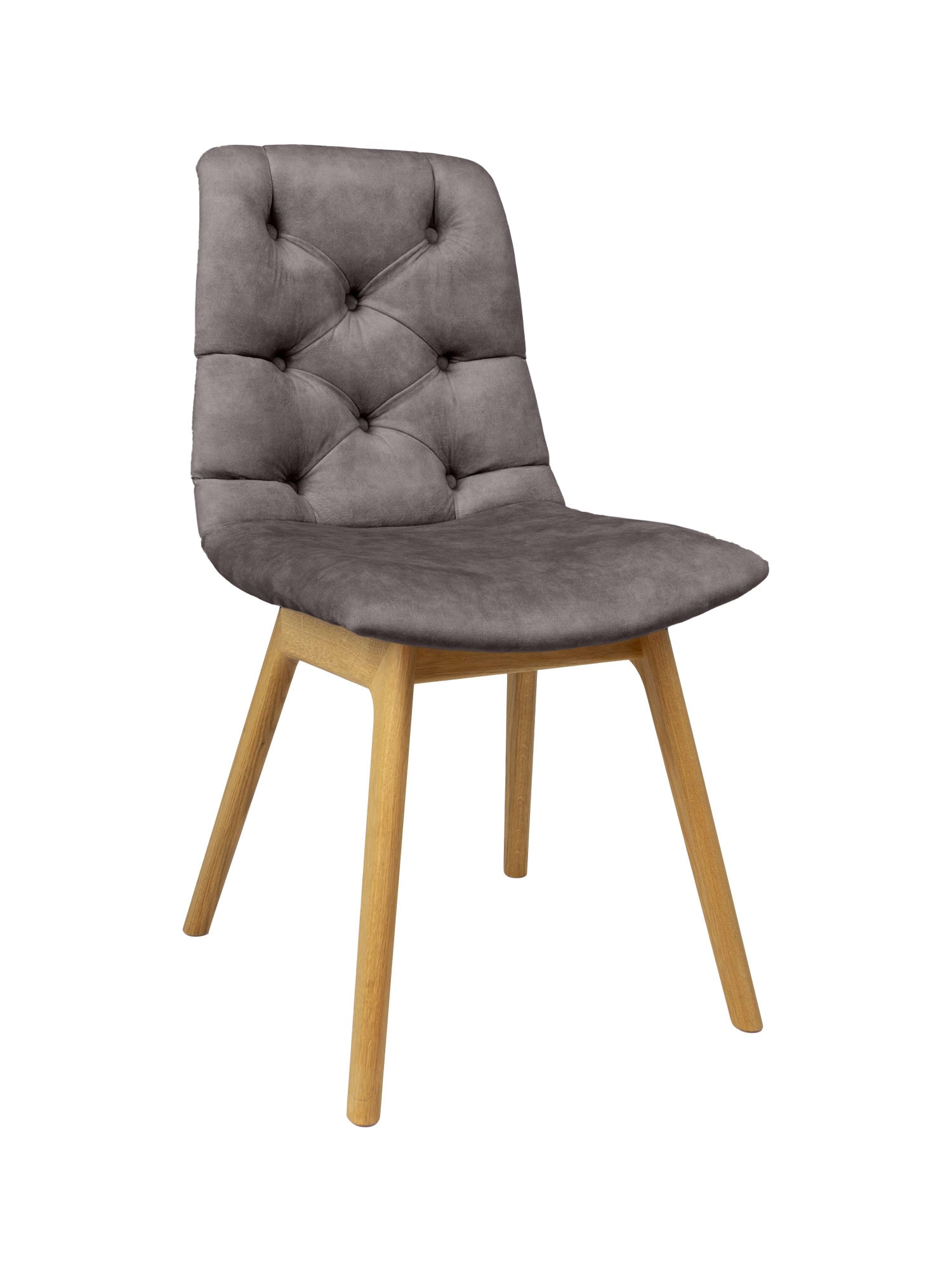 andas 4-Fußstuhl »Ramon« (Set) 2 Stk.mit Massivholzbeinen, verschiedene Stoffe und Farben