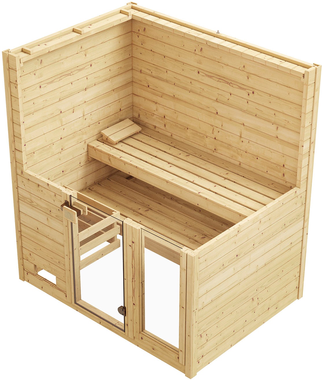 weka Sauna »Valida«, 7,5 kW-Ofen mit digitaler Steuerung