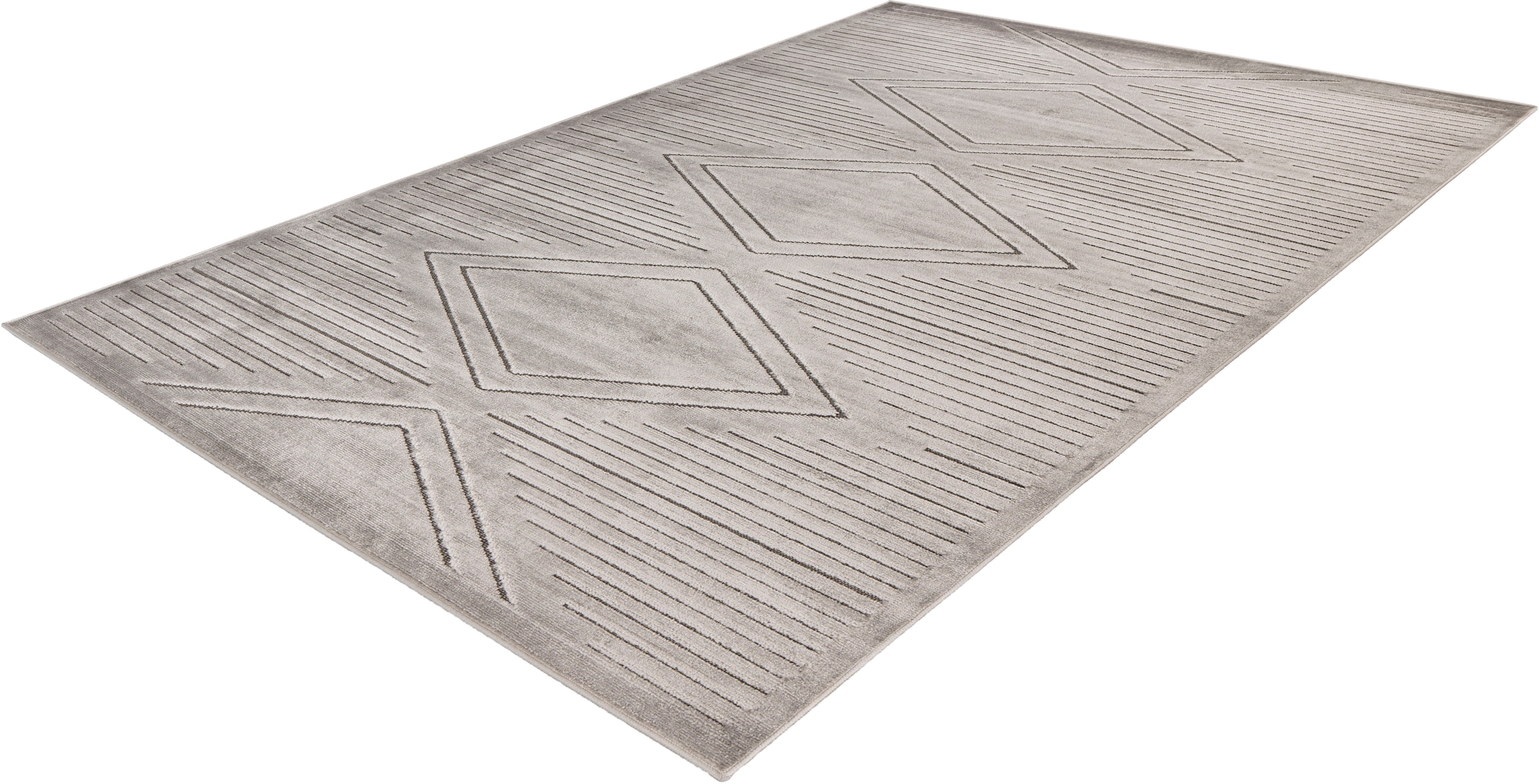 Kayoom Teppich »Madita 100«, rechteckig, 9 mm Höhe
