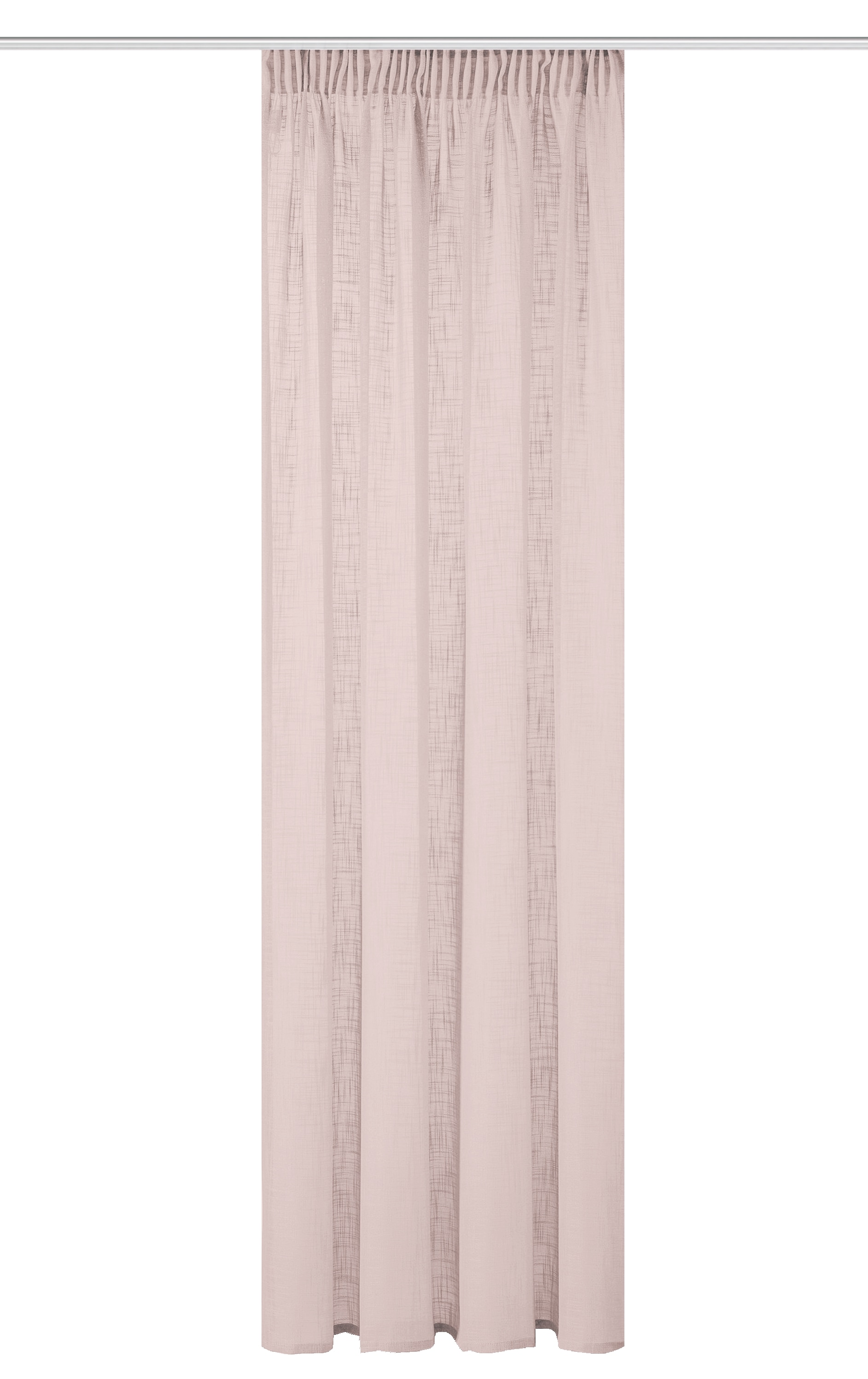 Home Basics Gardine »SOFTY« Multifunktionsband 1 Stk. tlg. Kombibandschal Leinenstruktur SOFT