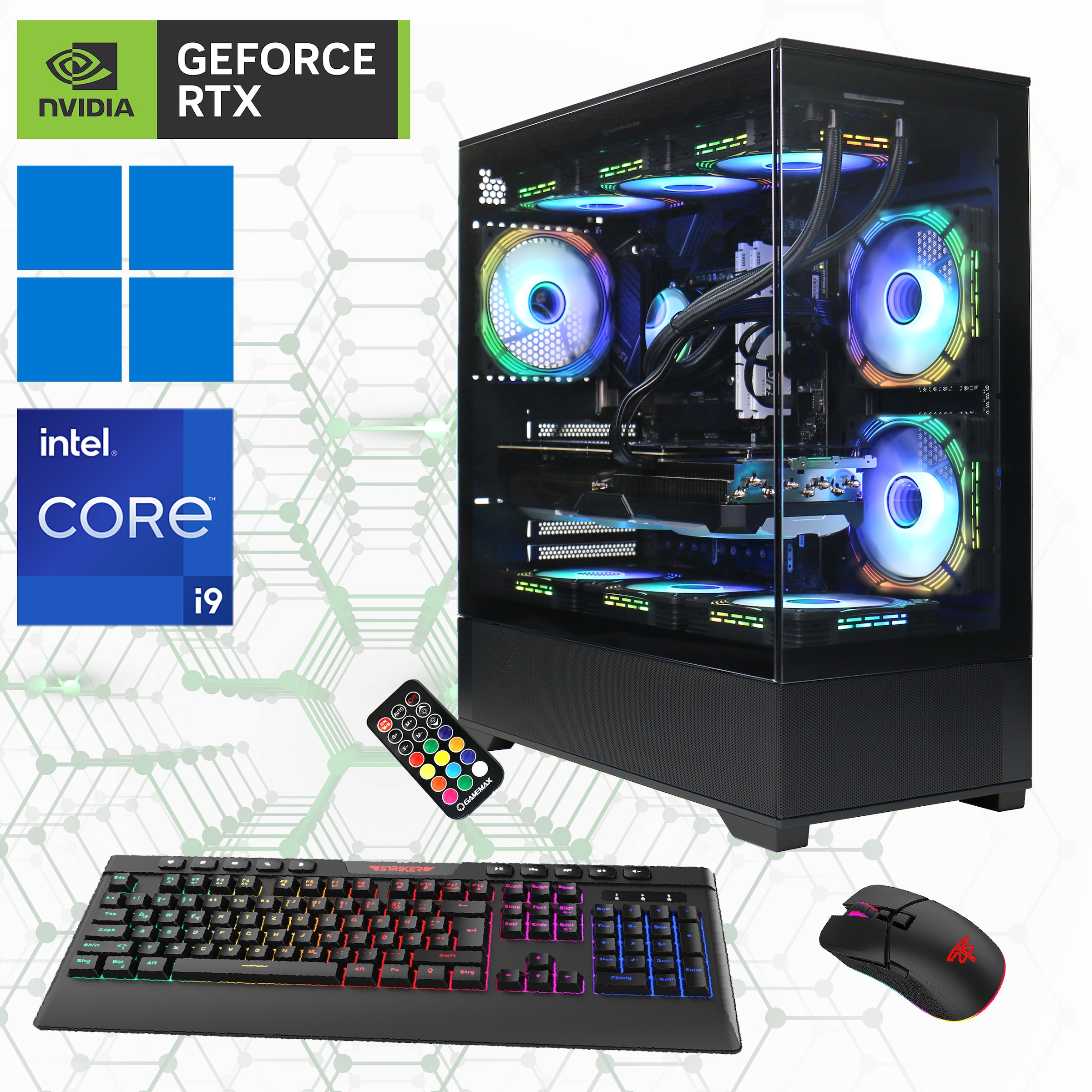 Gaming-PC »Vista AB«, DDR5, PCIe SSD Gen4, Windows 11