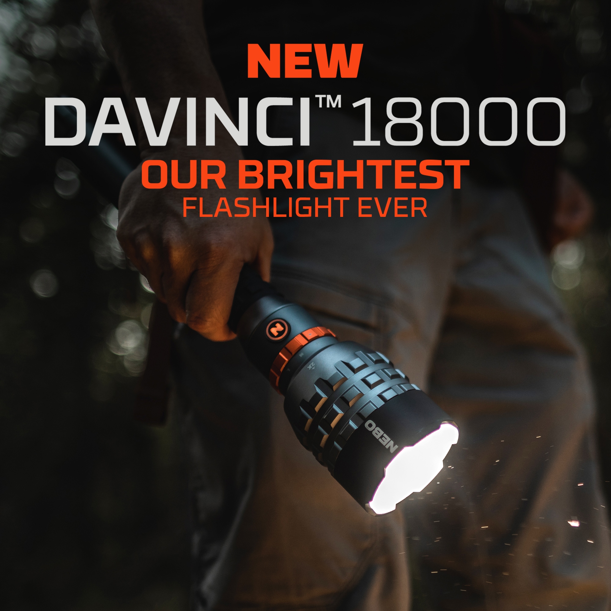 NEBO LED Taschenlampe »Nebo DAVINCI™ 18000« Taschenlampe inkl. Ladekabel, 