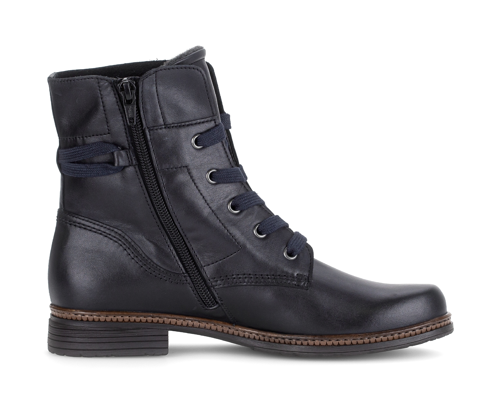 Gabor Schnürstiefelette  , Schnürboots, Businessschuh mit Blockabsatz