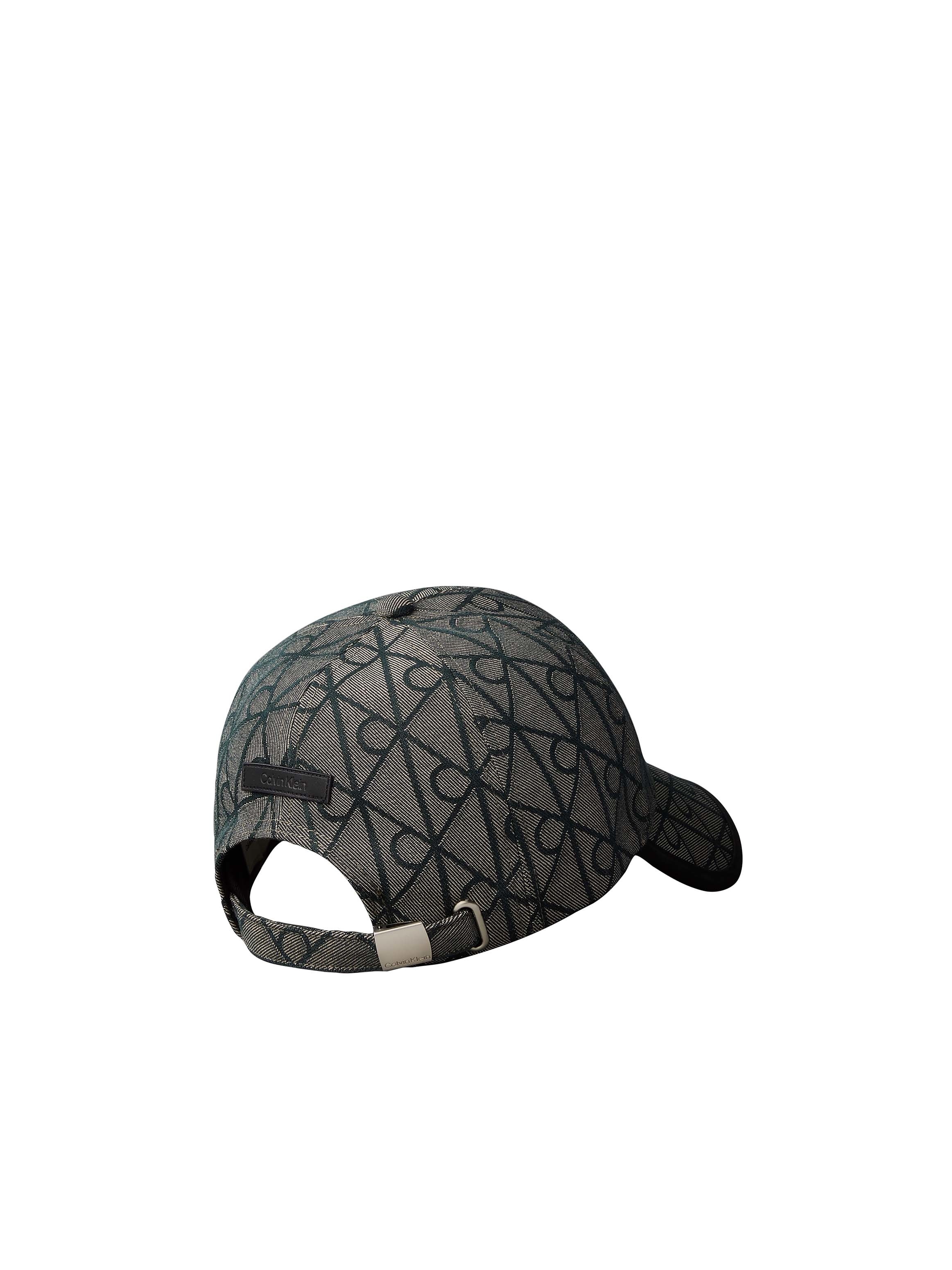 Calvin Klein Baseball Cap »LOGO AOP JACQUARD (BAG TIE BACK)« Regular fit und größenverstellbar