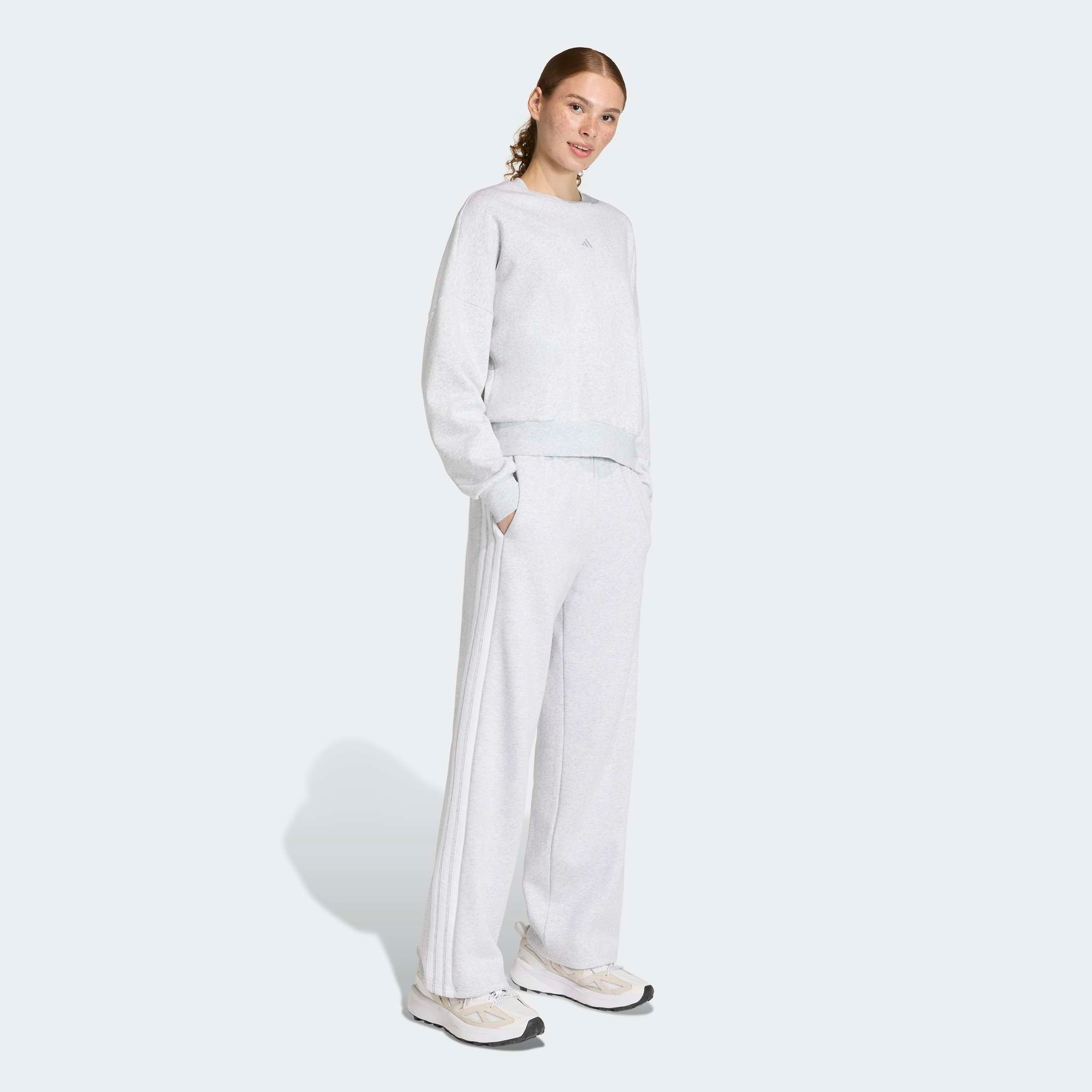 adidas Sportswear Sporthose »ESSENTIALS 3-STREIFEN OPEN-HEM FRENCH TERRY«