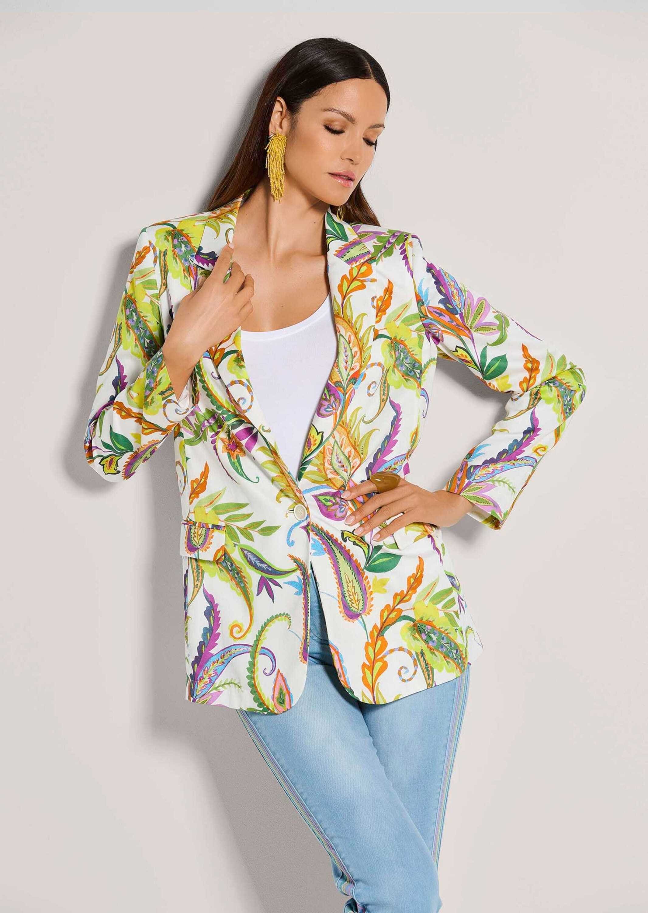 MADELEINE Jackenblazer »Blazer Langer Baumwoll-Blazer«