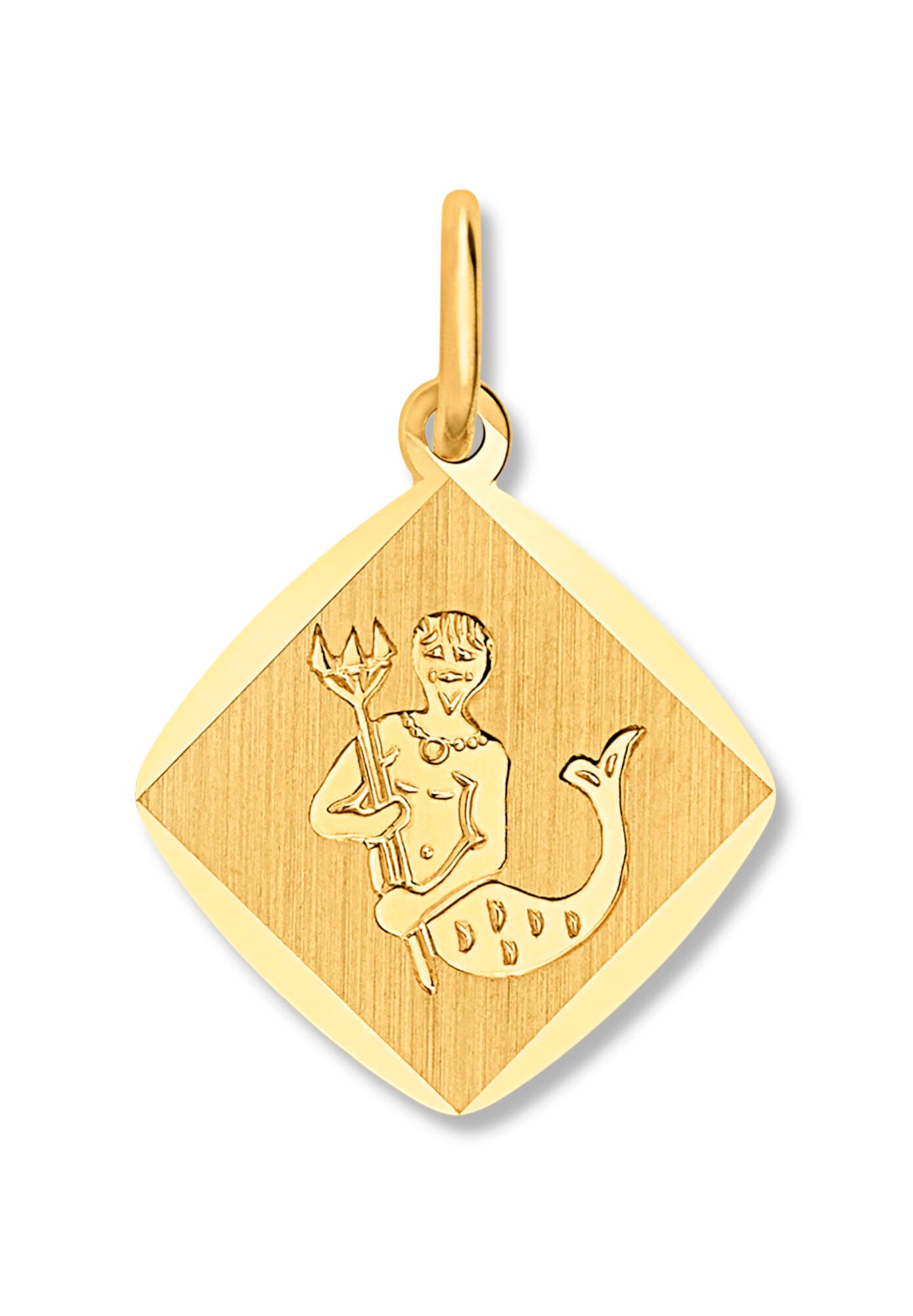 ONE ELEMENT Sternzeichenanhänger »Wassermann Sternzeichen Anhänger aus 333 Gelbgold«, Astro