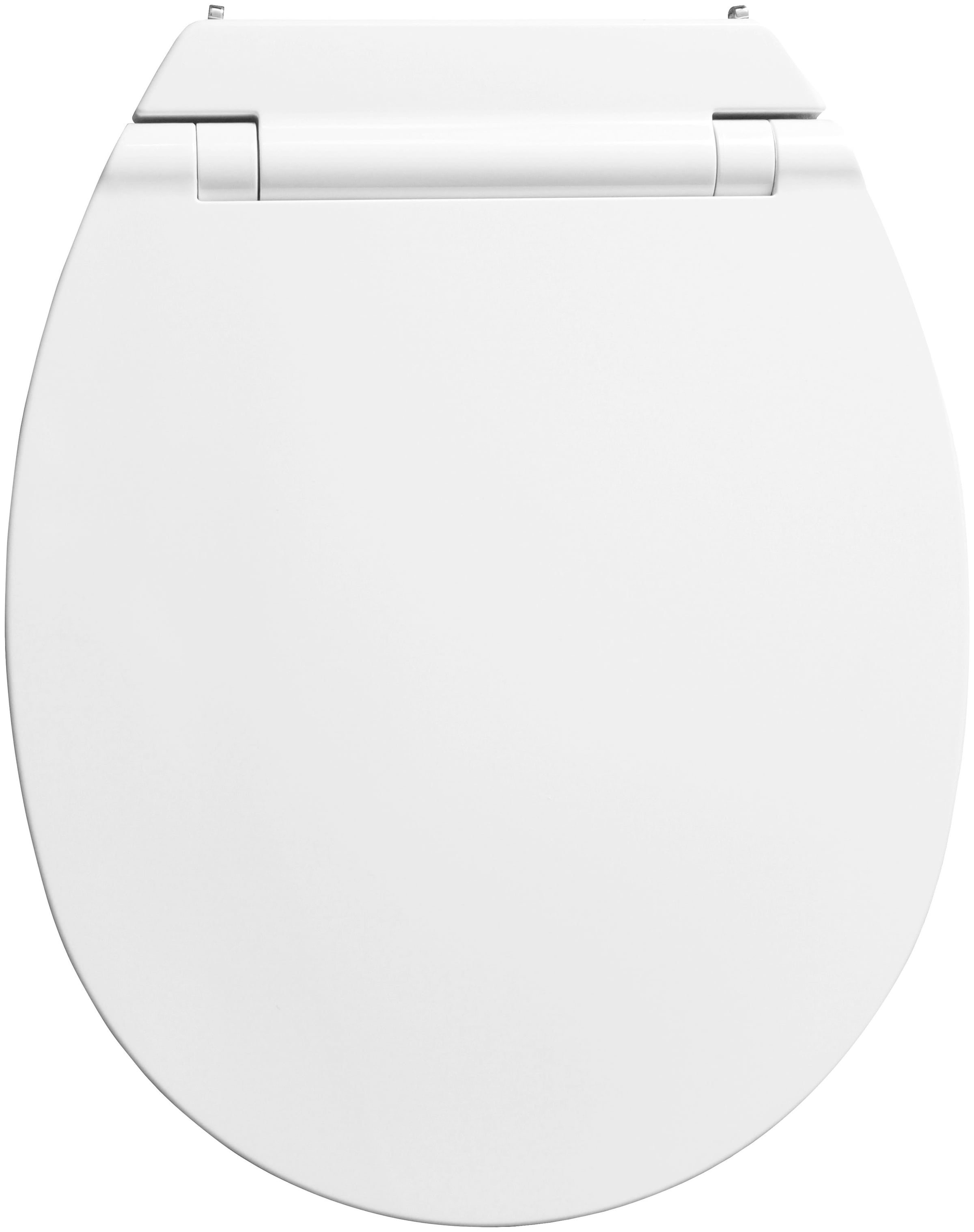 CORNAT WC-Sitz »Klassisch weißer Look - Pflegeleichter Duroplast - Quick up«, Clean Funktion - Absenkautomatik - Montage von oben / Toilettensitz
