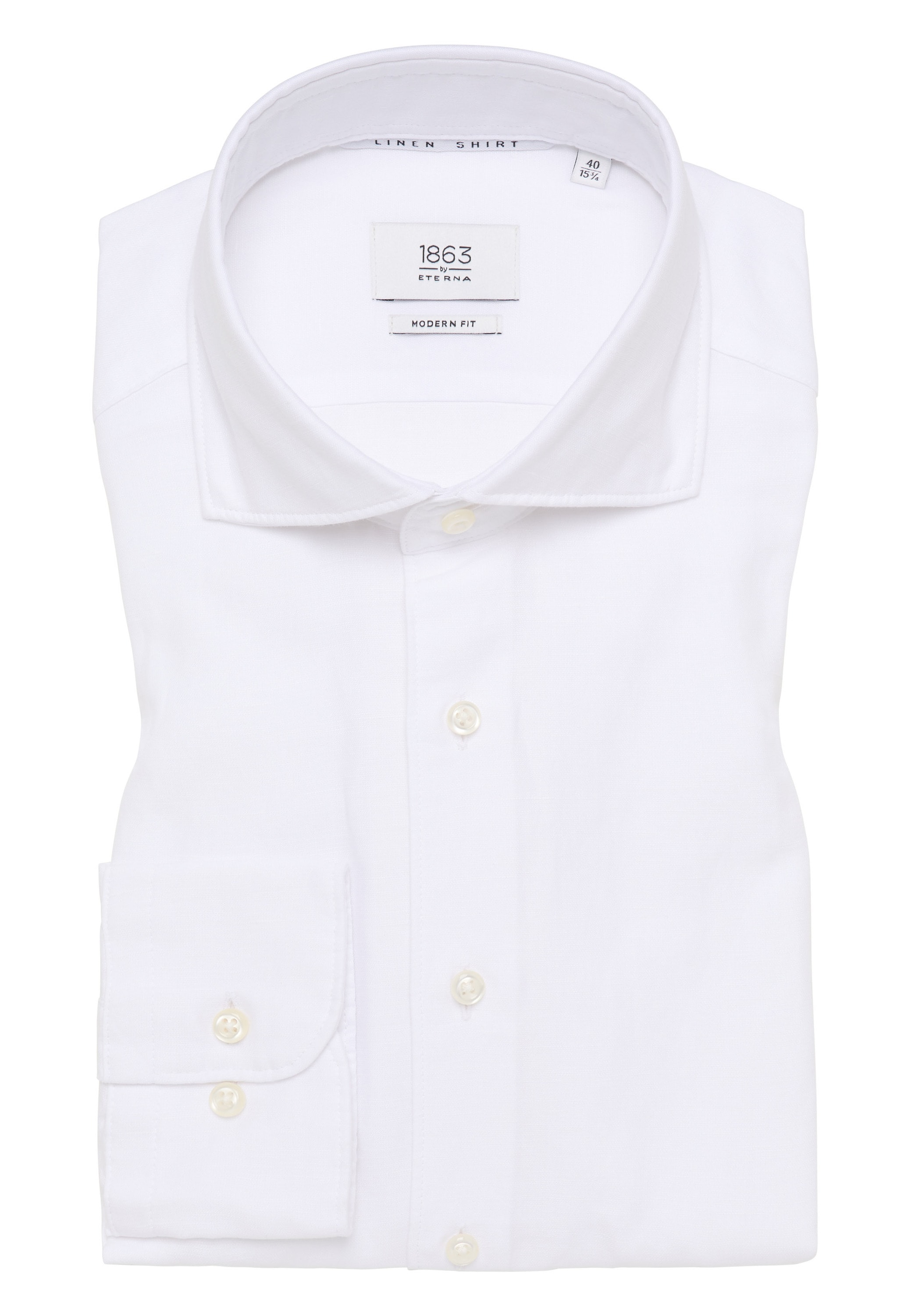 Eterna Langarmhemd »MODERN FIT« EASY IRON (bügelleicht)