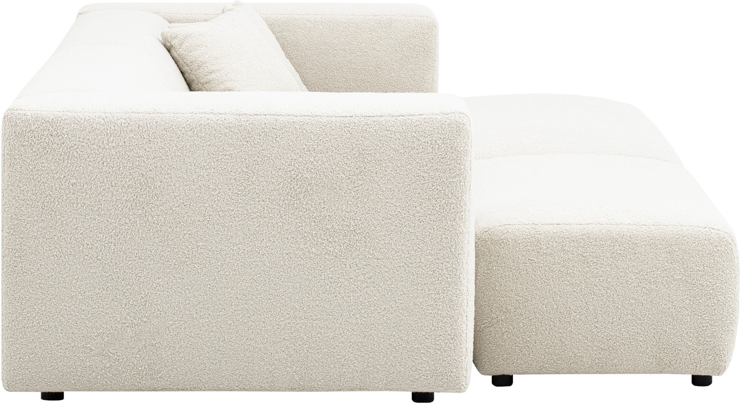 andas Polsterecke »BAKELS, Ecksofa-Set mit Hocker, L-Form mit Schlaffunktion«, Ecksofa-Set (incl. Hocker) im trendigen Megacord