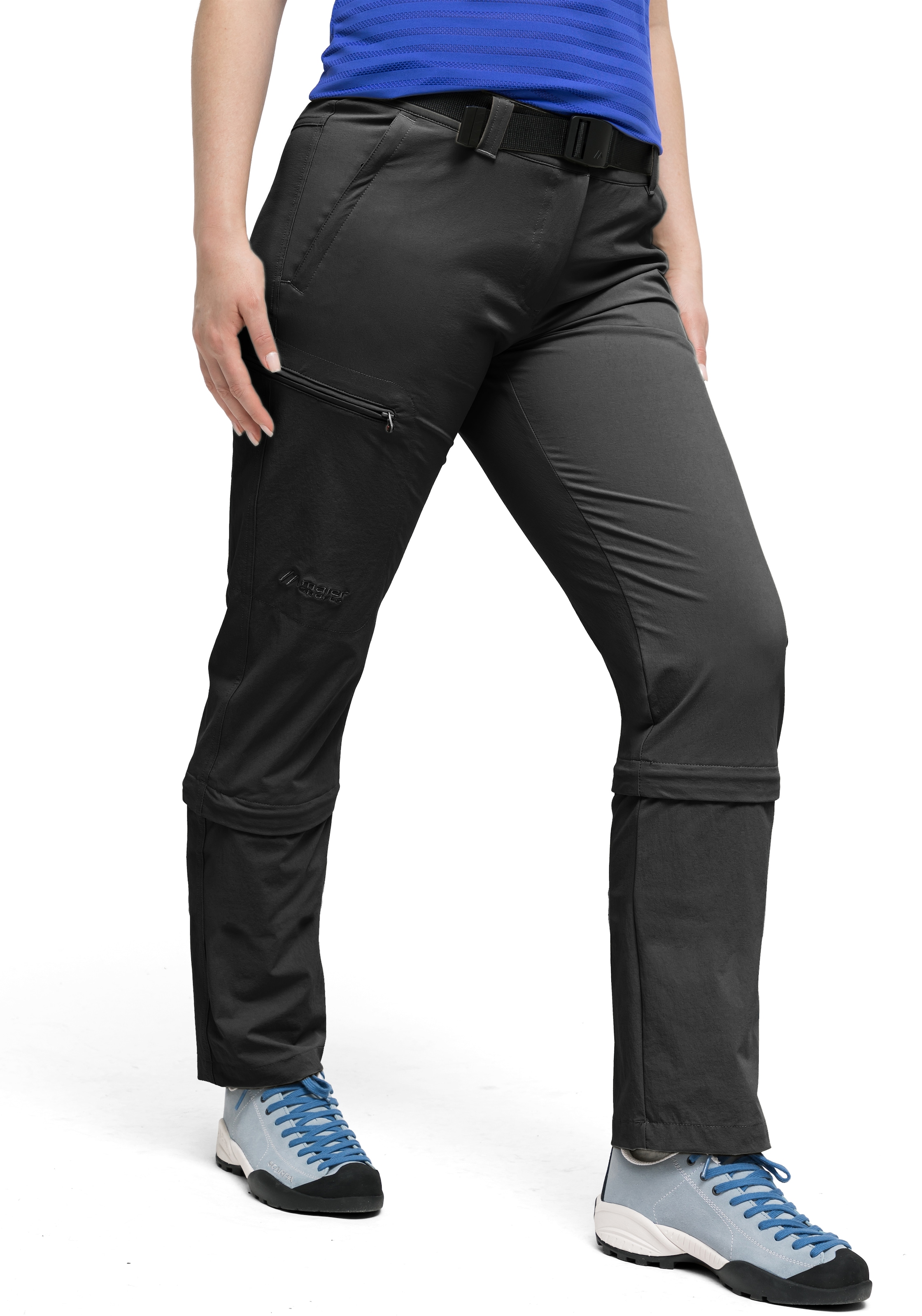 Maier Sports Funktionshose »Arolla«, Damen Wanderhose, zipp-off Outdoor-Hose, 3 Taschen, Regular Fit