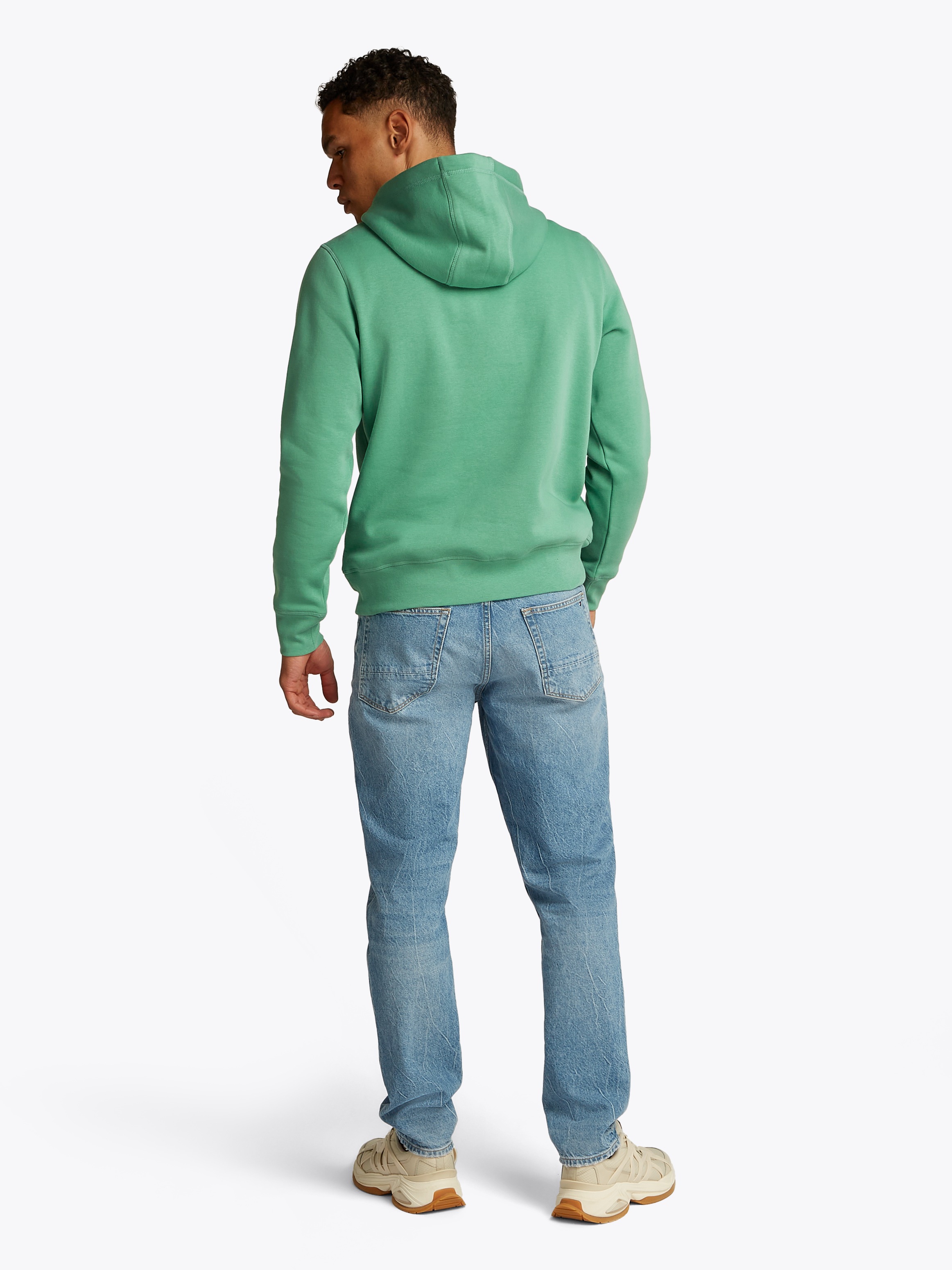 Tommy Hilfiger Kapuzensweatshirt »TOMMY LOGO HOODY«, mit Kapuze und Kängurutasche