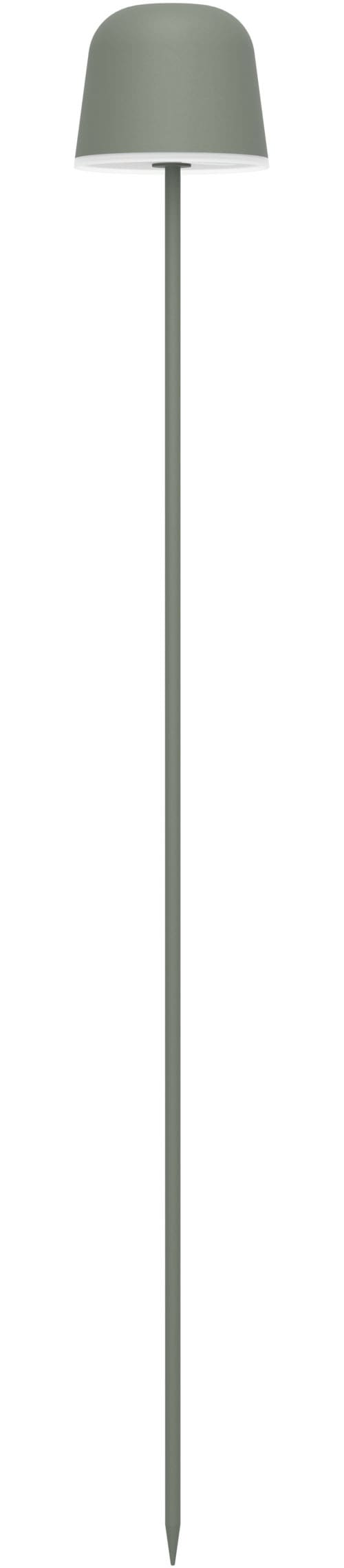 EGLO Tischleuchte »MANNERA-S Tischlampe - Alu, Stahl - LED - 1,8W - IP54« LED-Modul 1 Stk. Neutralweiß | Warmweiß Akku Außentischleuchte, Gartenlampe m. Erdspieß, H20 x Ø7,5 cm