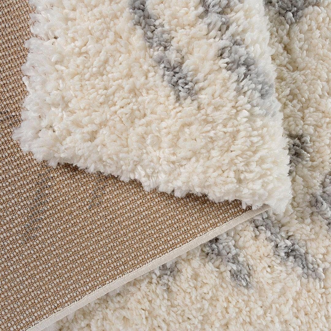 Sehrazat Hochflor-Teppich »Ethno 8685«, rechteckig, 30 mm Höhe, weiche Haptik, Wohnzimmer