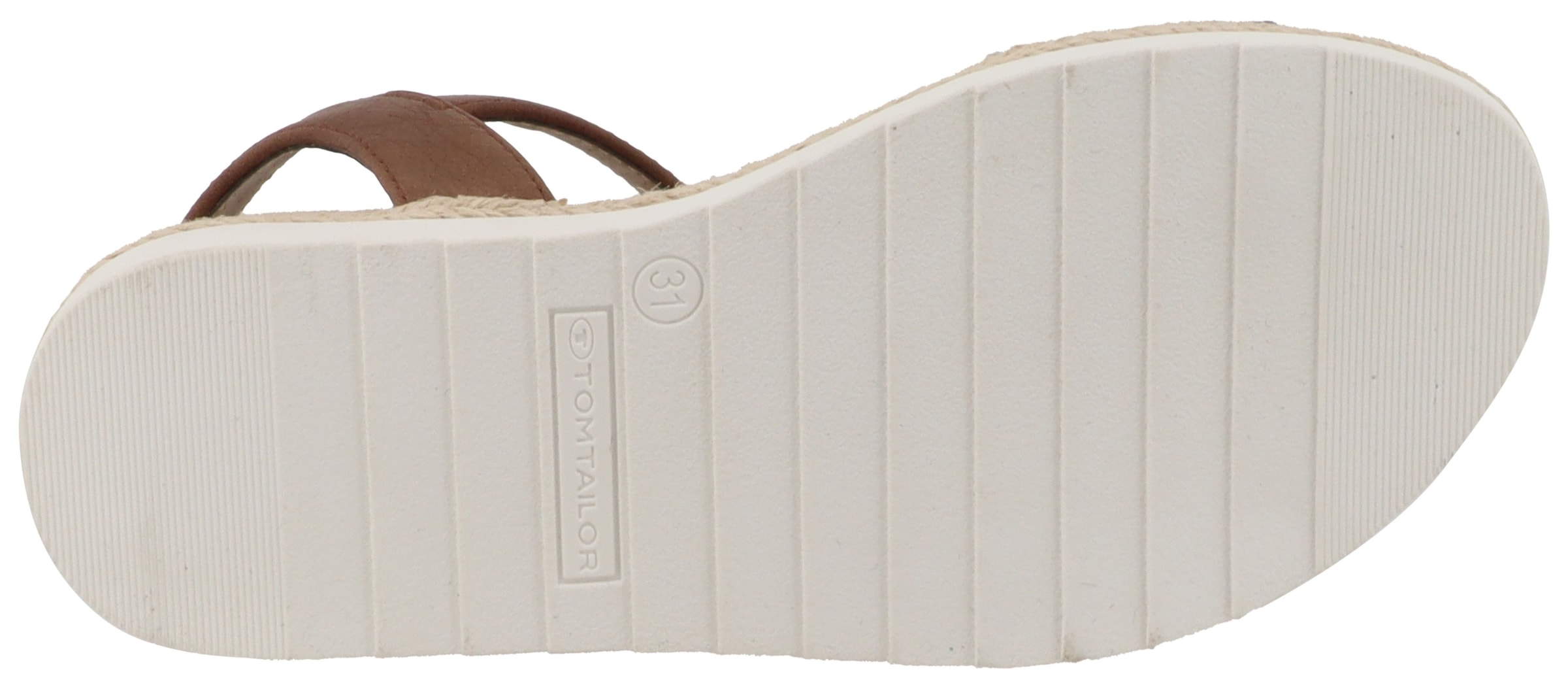 TOM TAILOR Riemchensandale »Resa«  Sommerschuh, Sandalette im angesagten Animal-Look