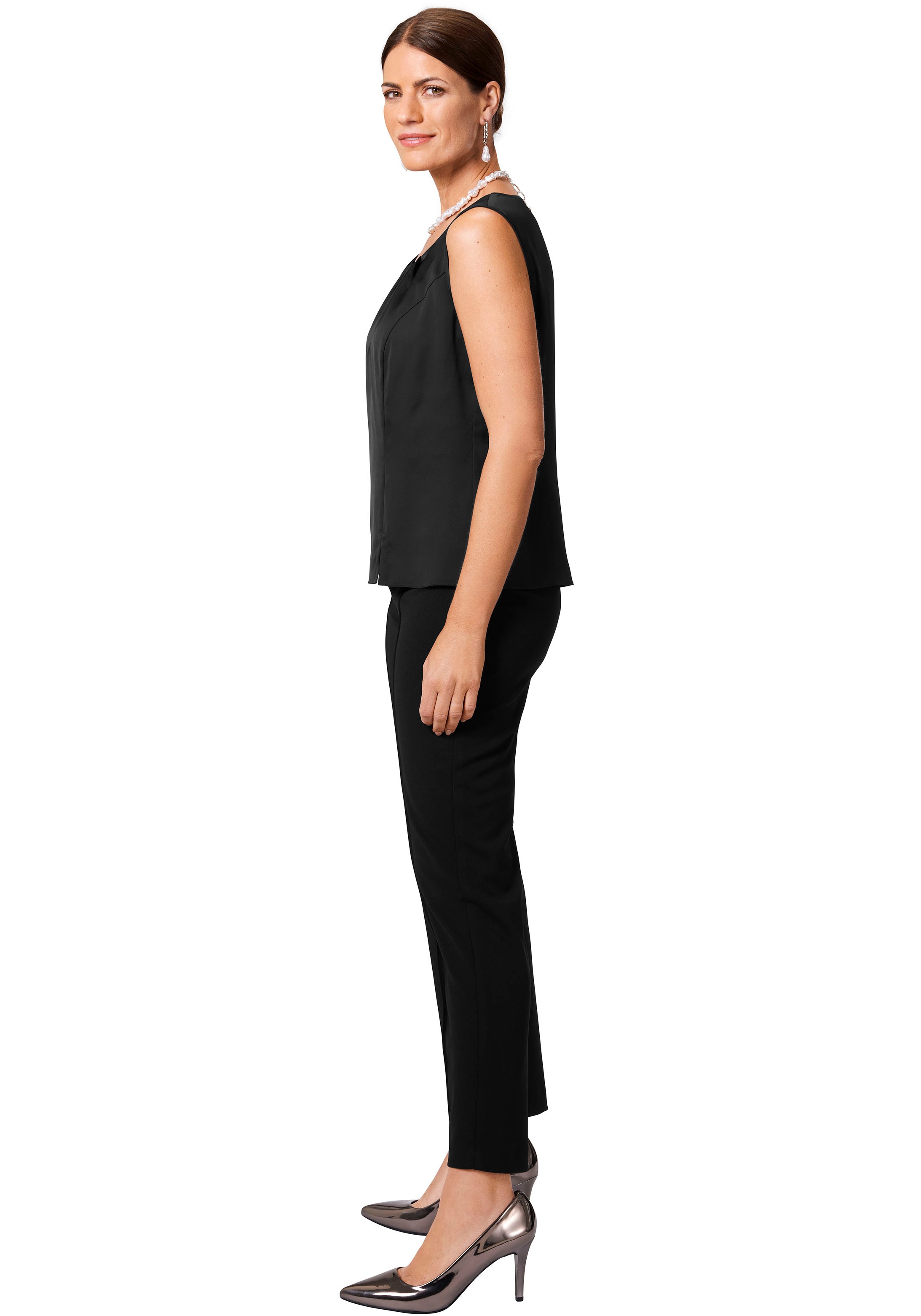 HERMANN LANGE Collection Shirttop, mit Seitenschlitz