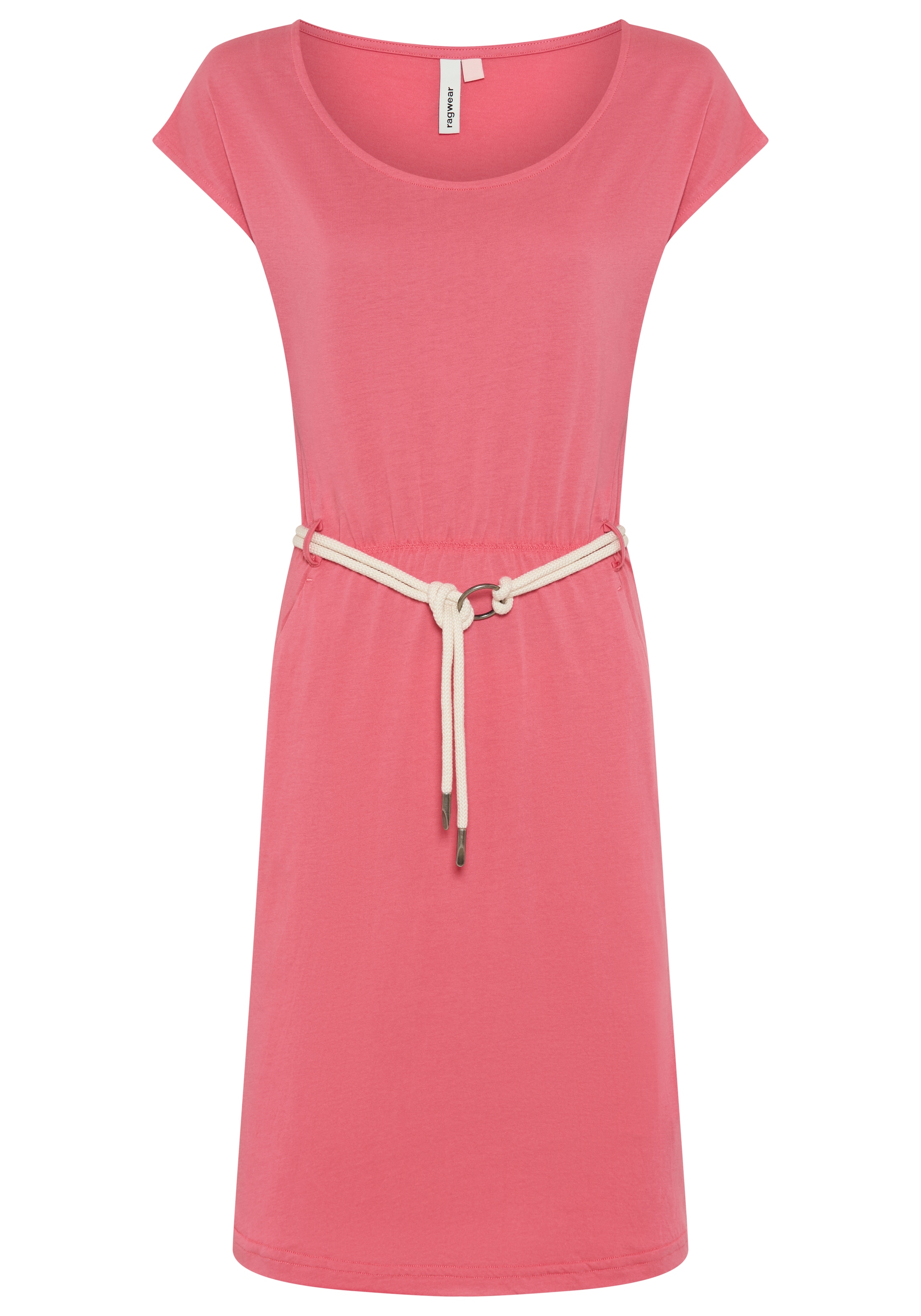 Ragwear Minikleid »LILITHE O« mit Taillen-Bindegürtel