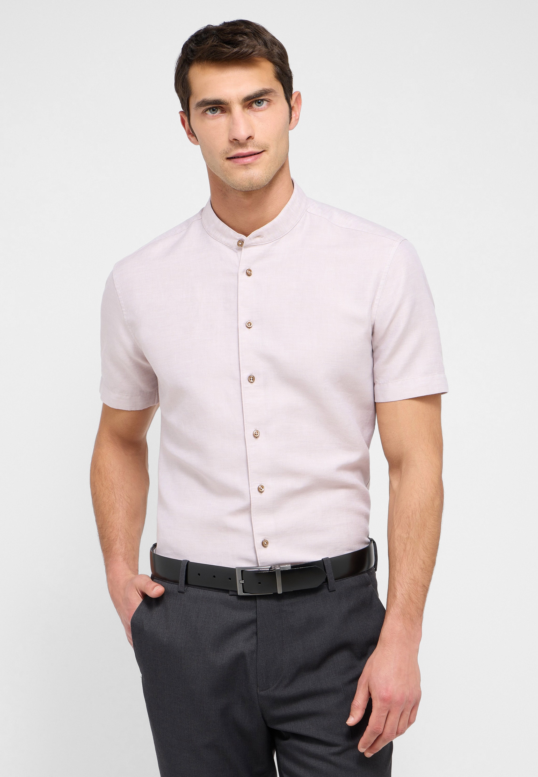 Eterna Kurzarmhemd »SLIM FIT« EASY IRON (bügelleicht)