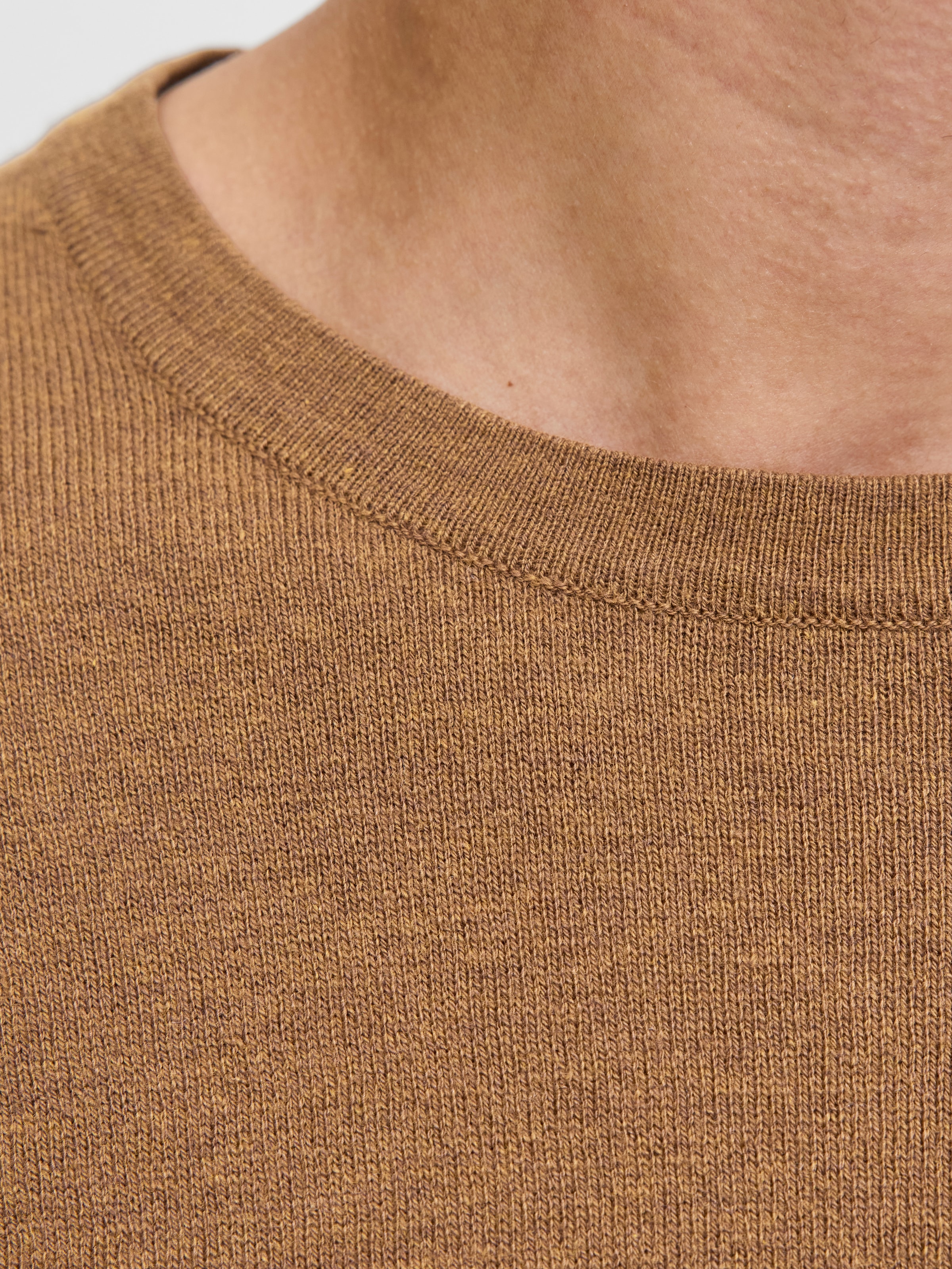 Jack & Jones Strickpullover »JJEEMIL KNIT CREW NECK NOOS«, mit Rundhalsausschnitt