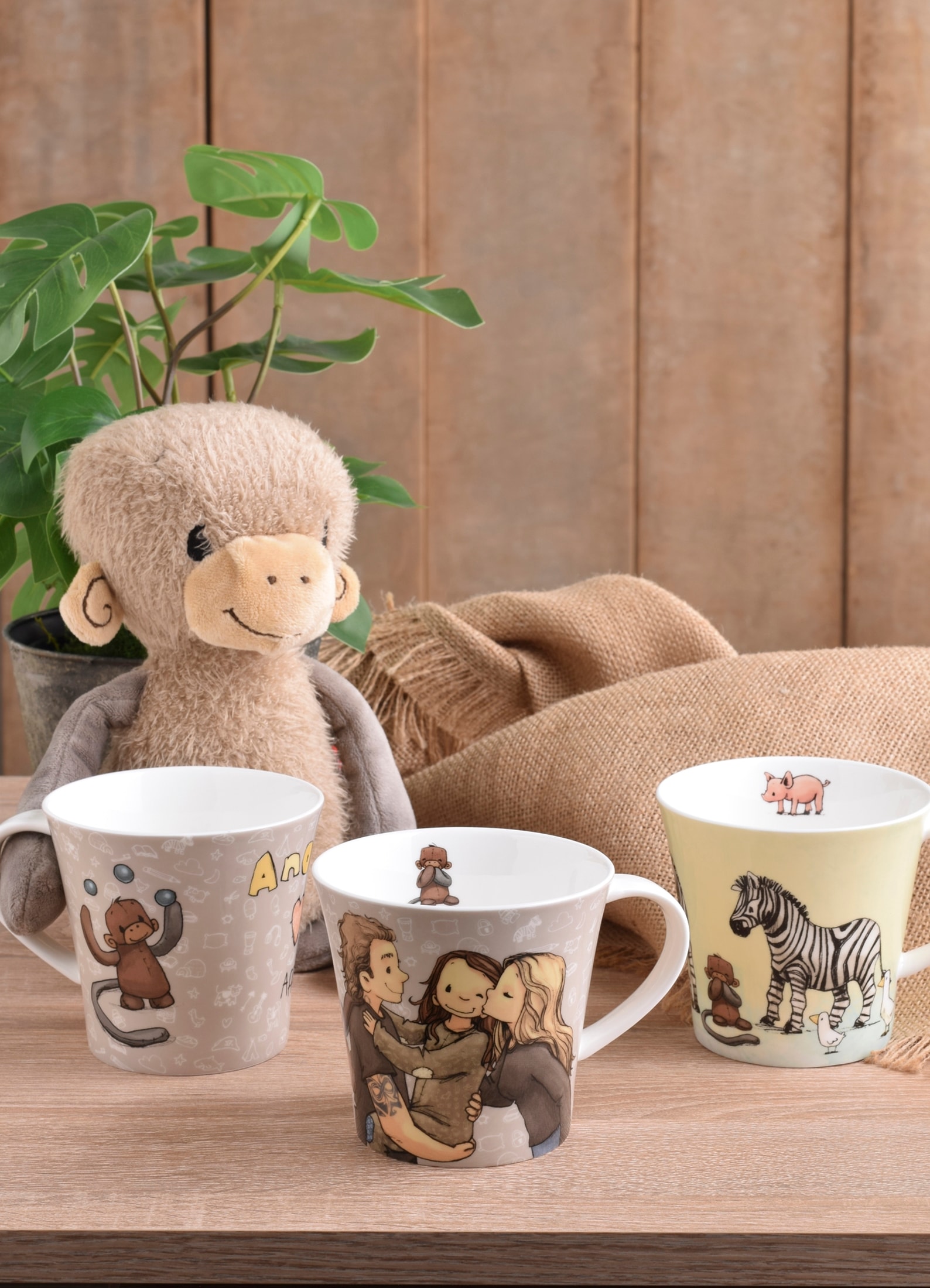 Goebel Tasse »Coffee-/Tea Mug Anouk Familie«