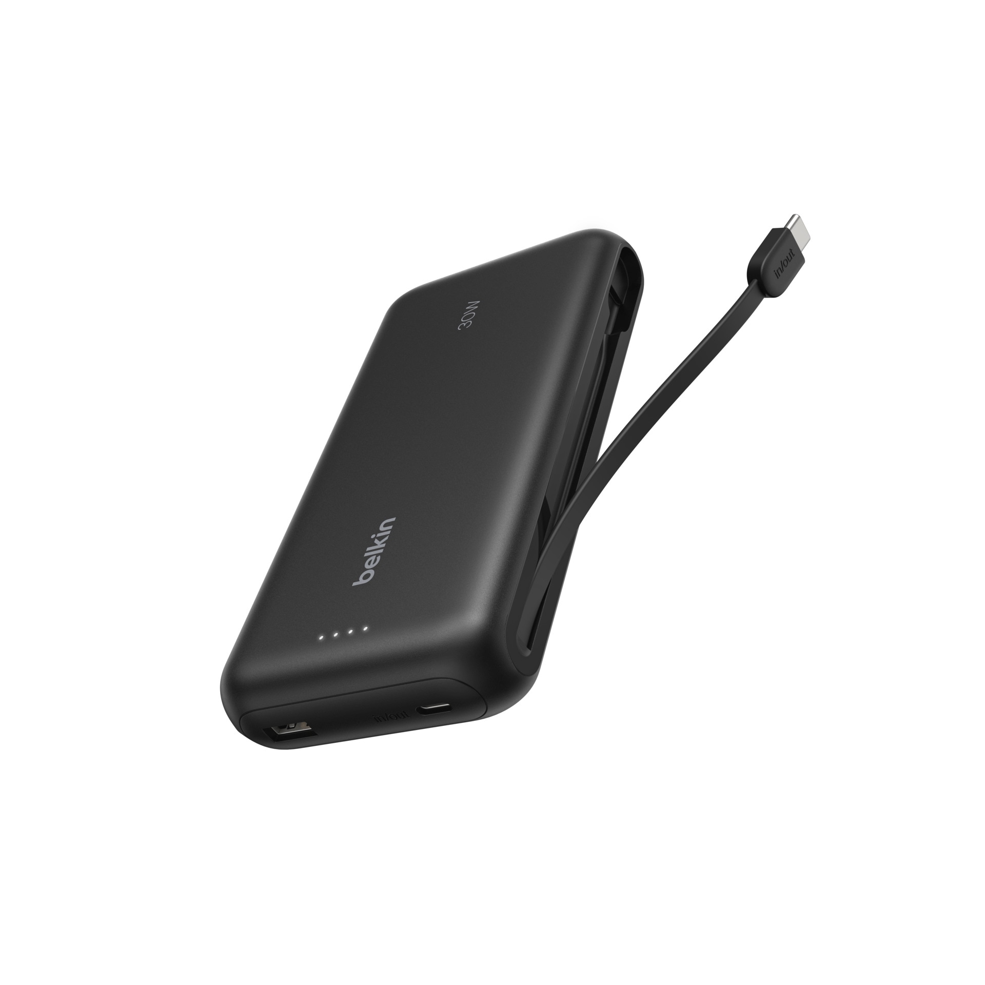 Belkin Powerbank »Gaming 20K 20.000 mAh für Nintendo Switch 2« Belkin Gaming Powerbank 20.000 mAh mit USB-C Kabel 30 W, blk