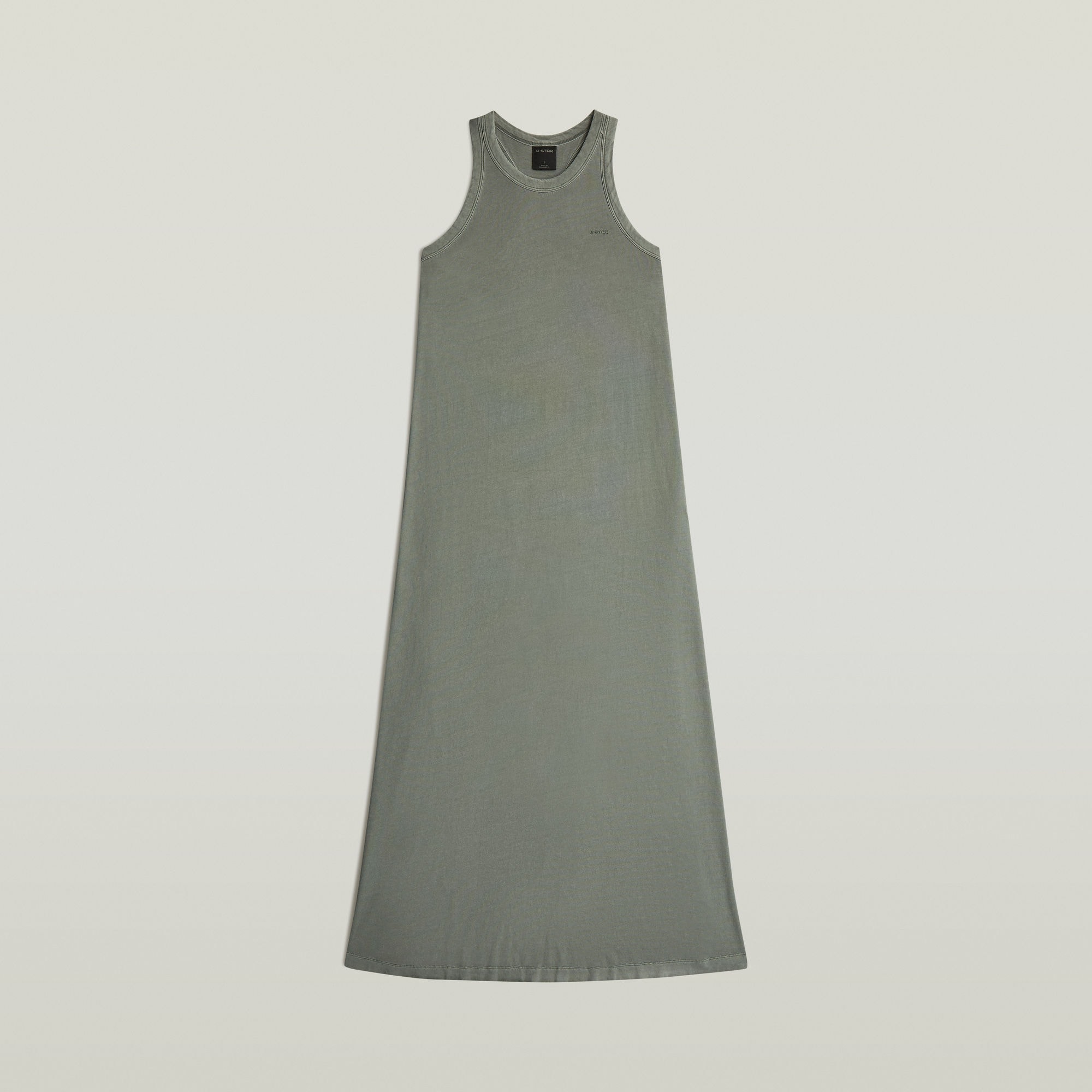 G-STAR Maxikleid »Washed Tank Maxi Dress wmn« mit Racerback, Baumwolle
