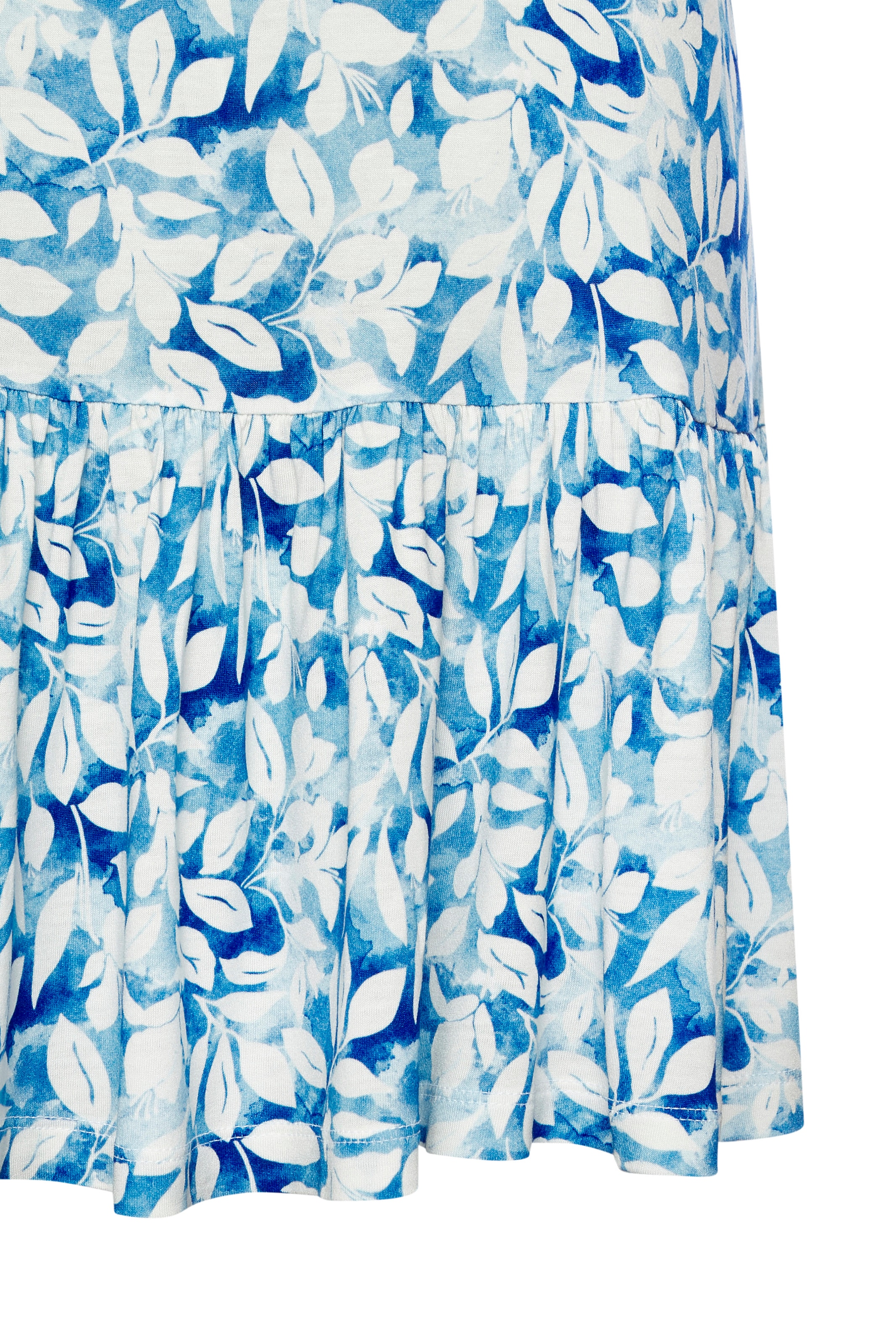 Vivance Minirock mit Volant in sommerlichem Allover-Print