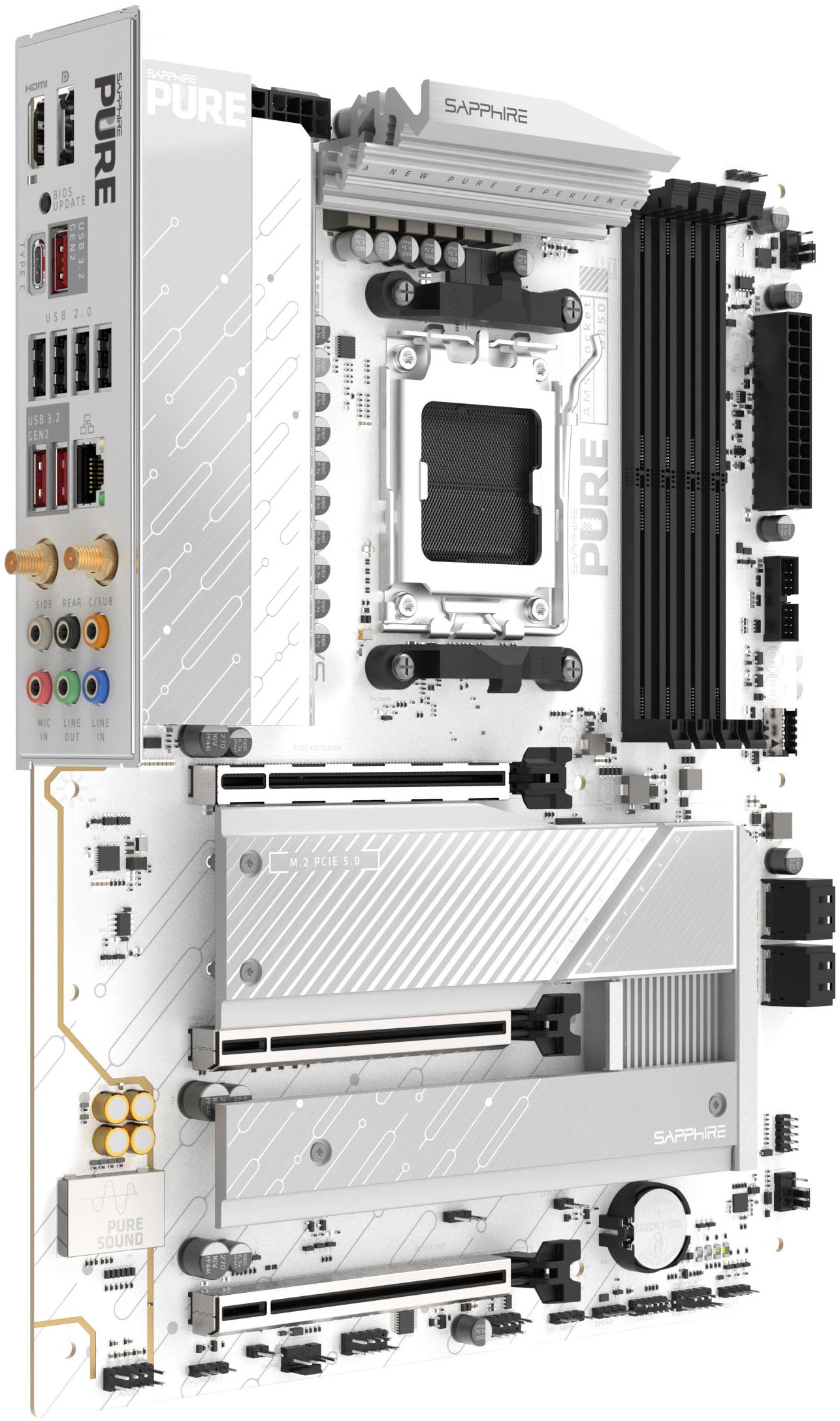 Sapphire Mainboard »PURE B850A WIFI 7«