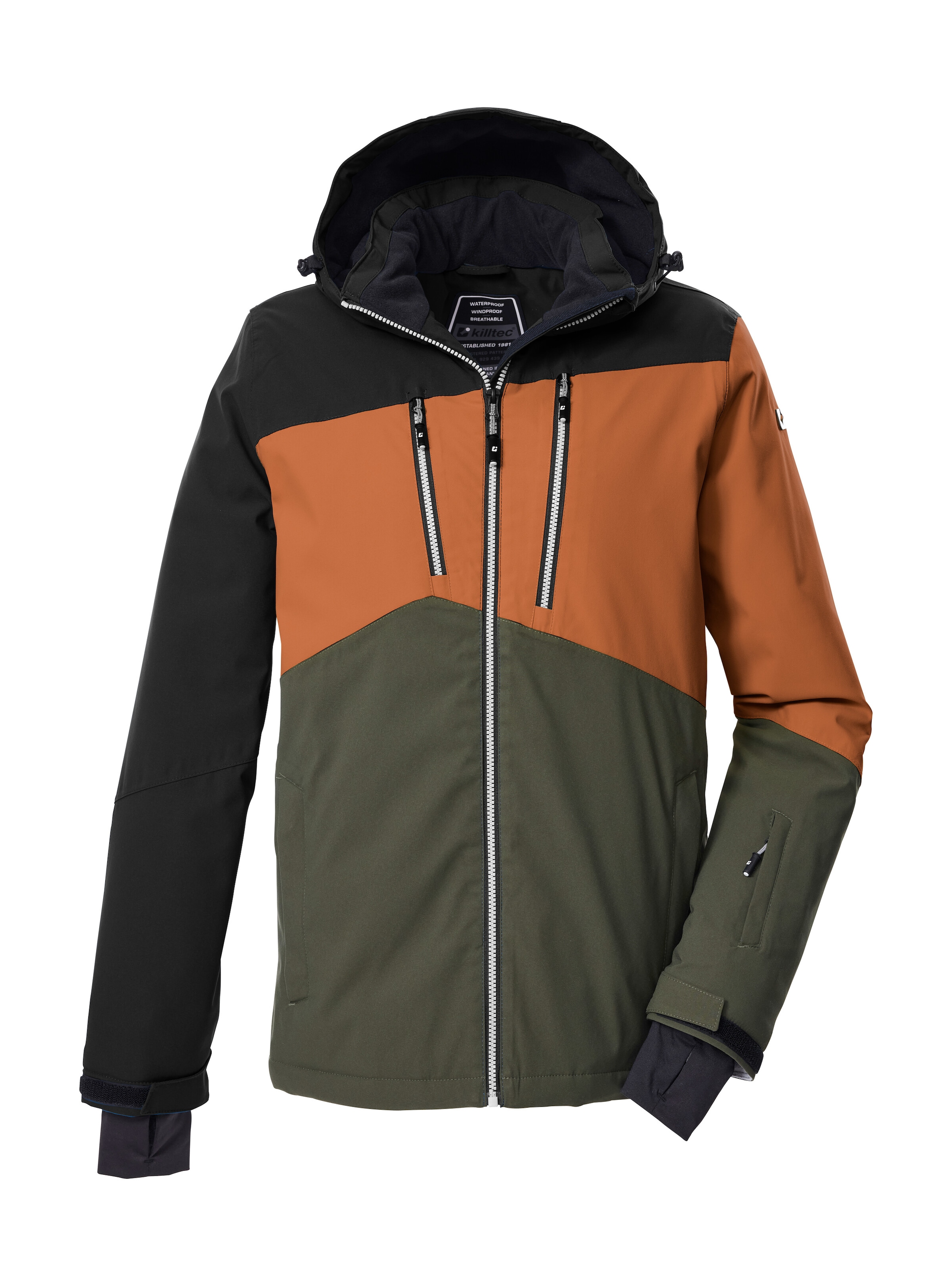 Killtec Skijacke »KSW 306 MN SKI JCKT« Trendiges Design, wasserdicht, atmungsaktiv