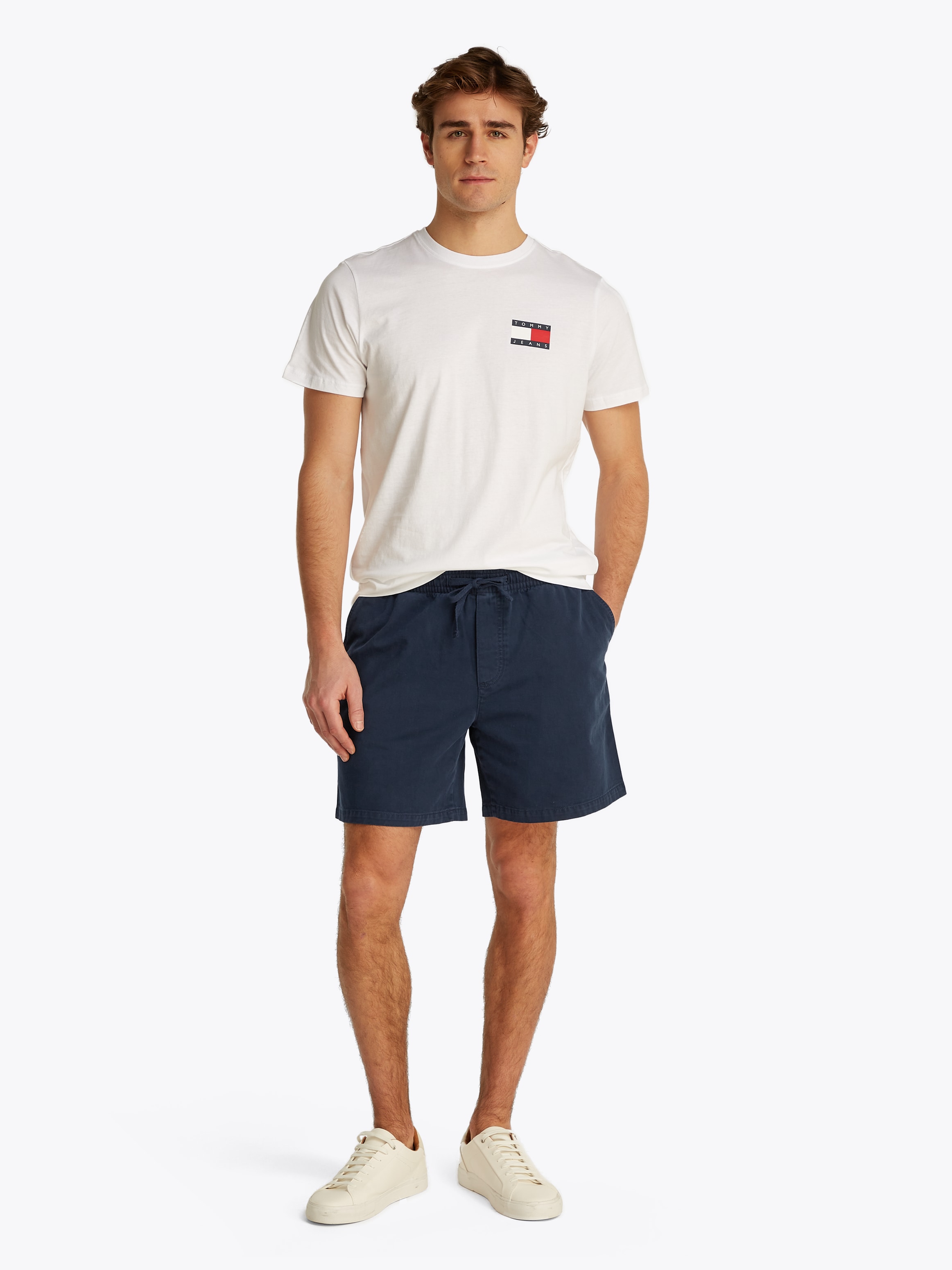 Tommy Jeans Shorts »TJM TWILL LOOSE BEACH SHORT«