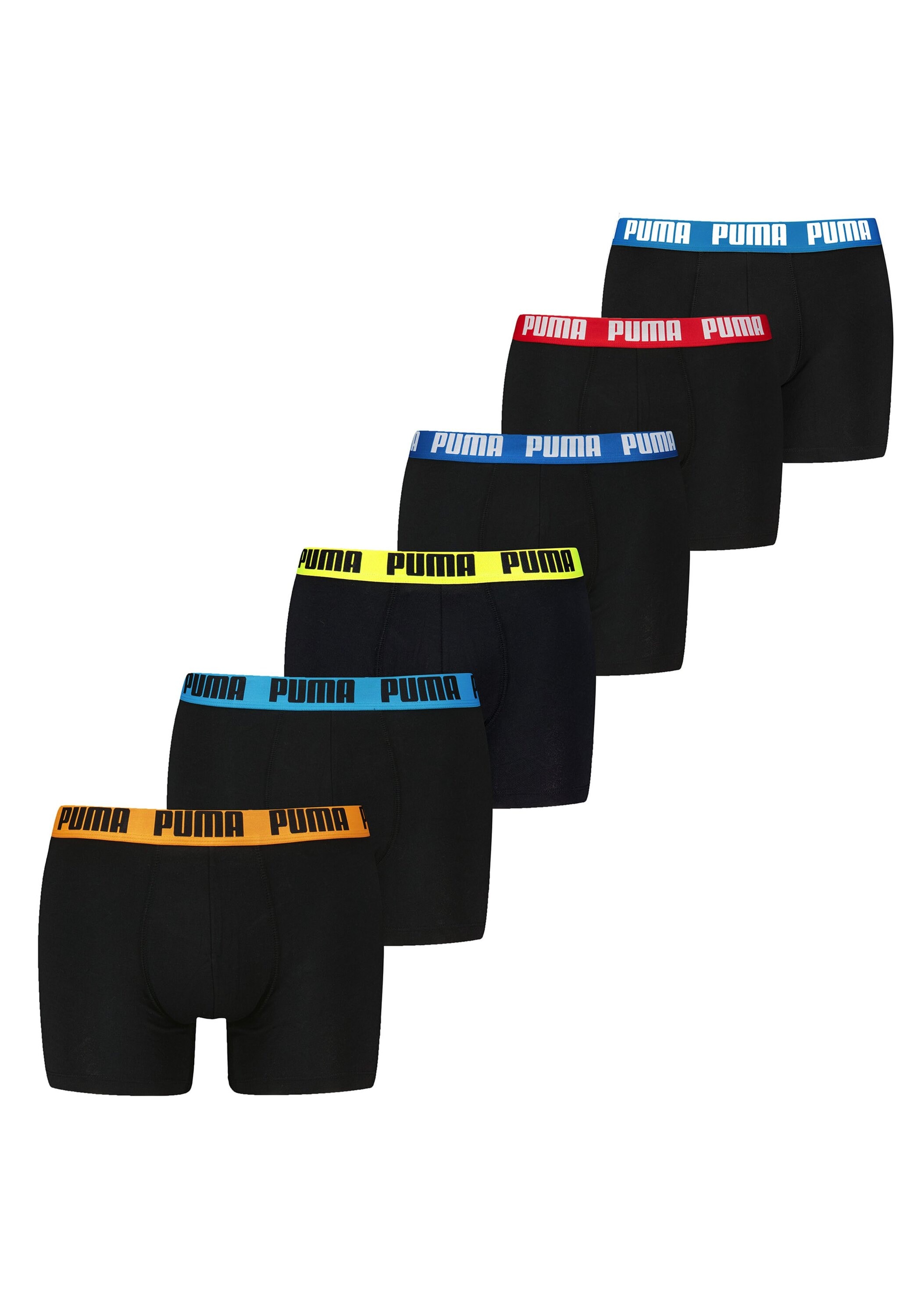 PUMA Boxershorts »Boxershort PUMA BASIC BOXER 6P ECOM 6er Pack«
