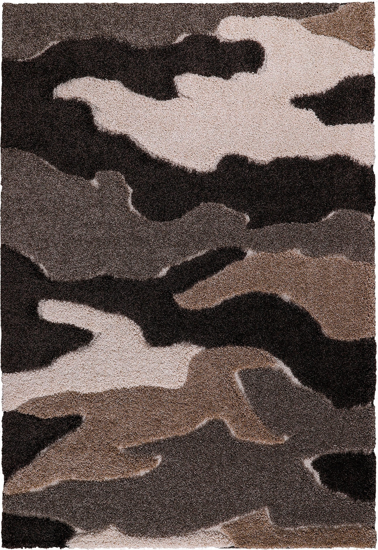 Sanat Hochflor-Teppich »Luxus 3508« rechteckig 30 mm Höhe robuster Langflor, weich, Wohnzimmer, Schlafzimmer