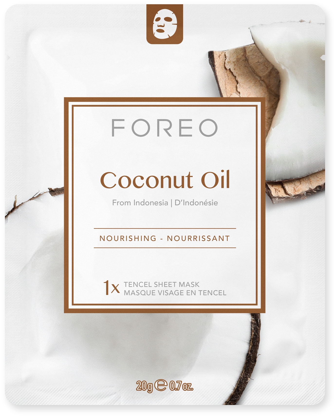 FOREO Gesichtsmaske »Farm To Face Coconut online Sheet bei Oil« Masks Collection UNIVERSAL