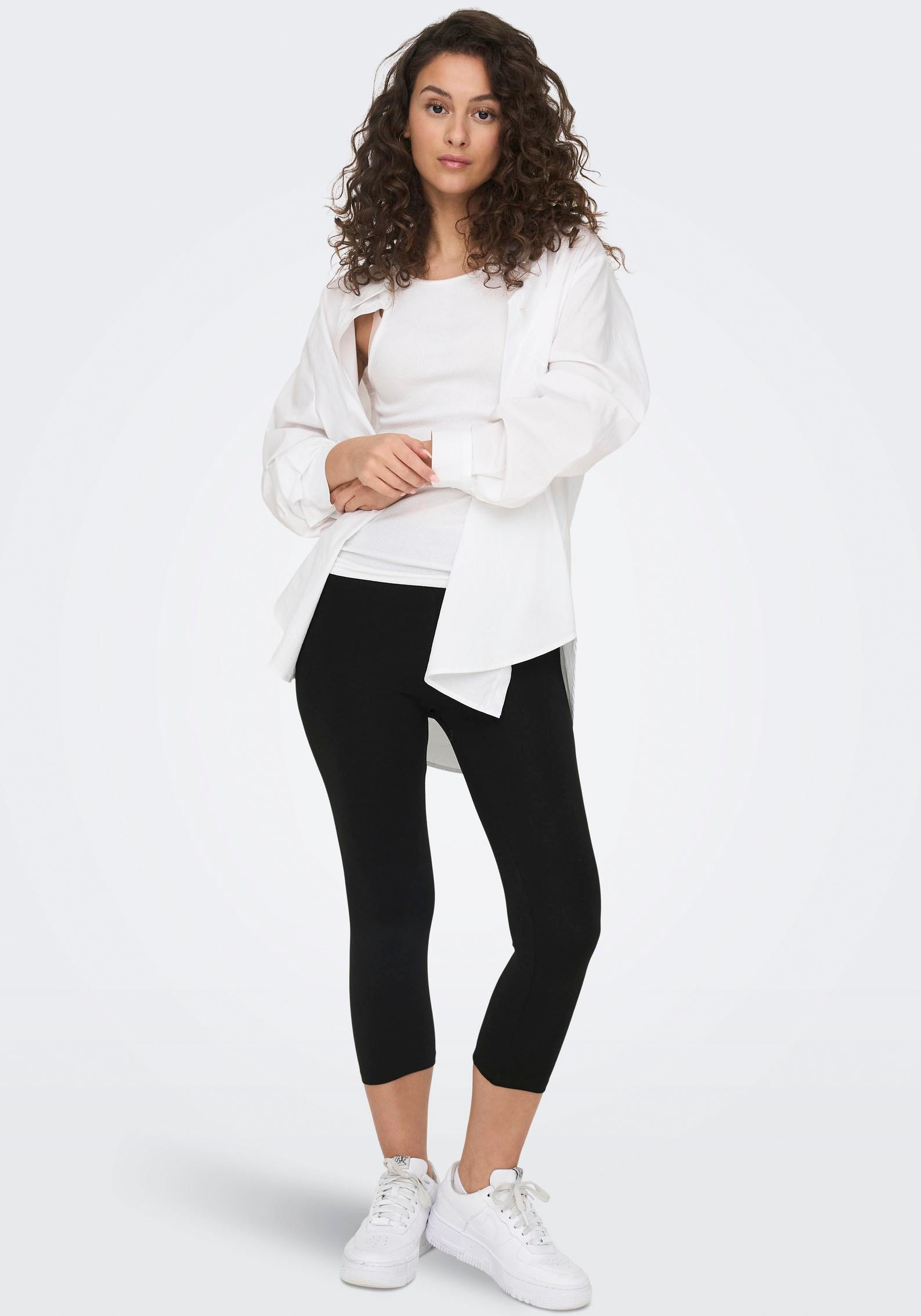 ONLY 3/4-Leggings »ONLLIVE LOVE 3/4 CS LEGGINGS 2 PACK«