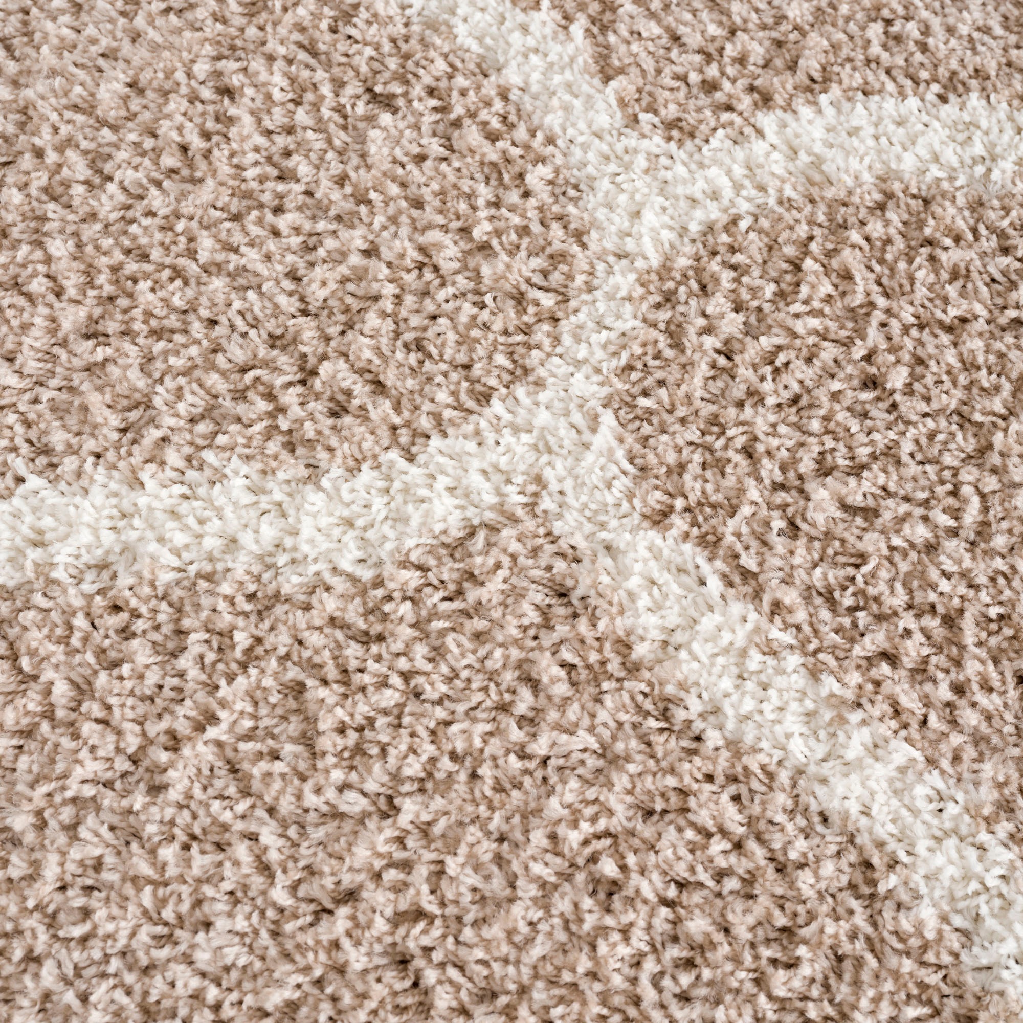 Sanat Hochflor-Teppich »Madrid« rechteckig 30 mm Höhe Wohnzimmer, Langflor, Shaggy Teppich