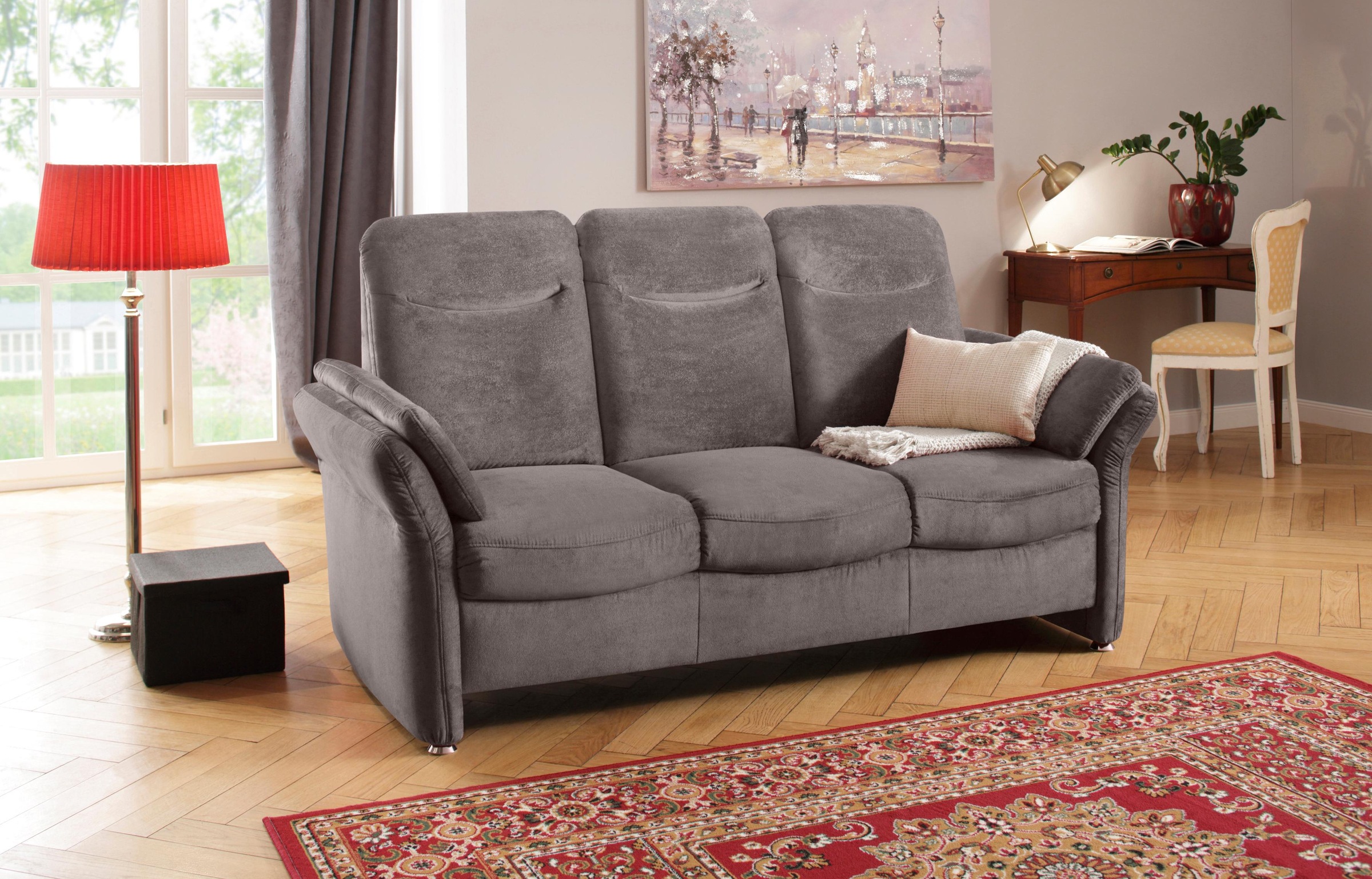 Home affaire 3-Sitzer »Tahoma«, mit Armteilverstellung, Federkern