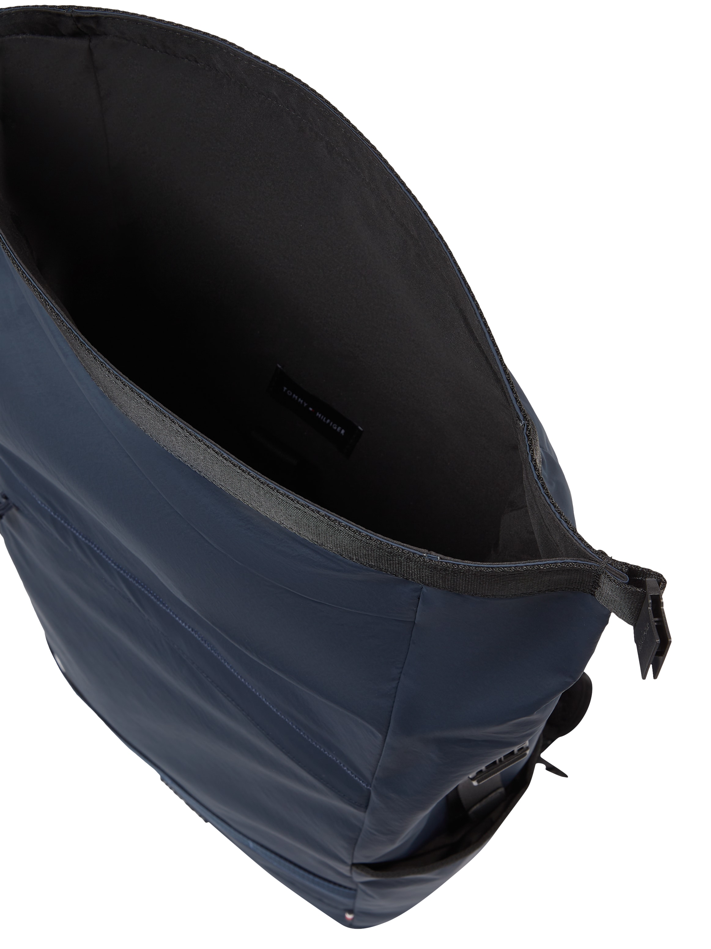 Tommy Hilfiger Freizeitrucksack »TH COLOUR ROLLTOP BACKPACK«, Men Reiserucksack, Travelbag mit praktischen Seitentaschen