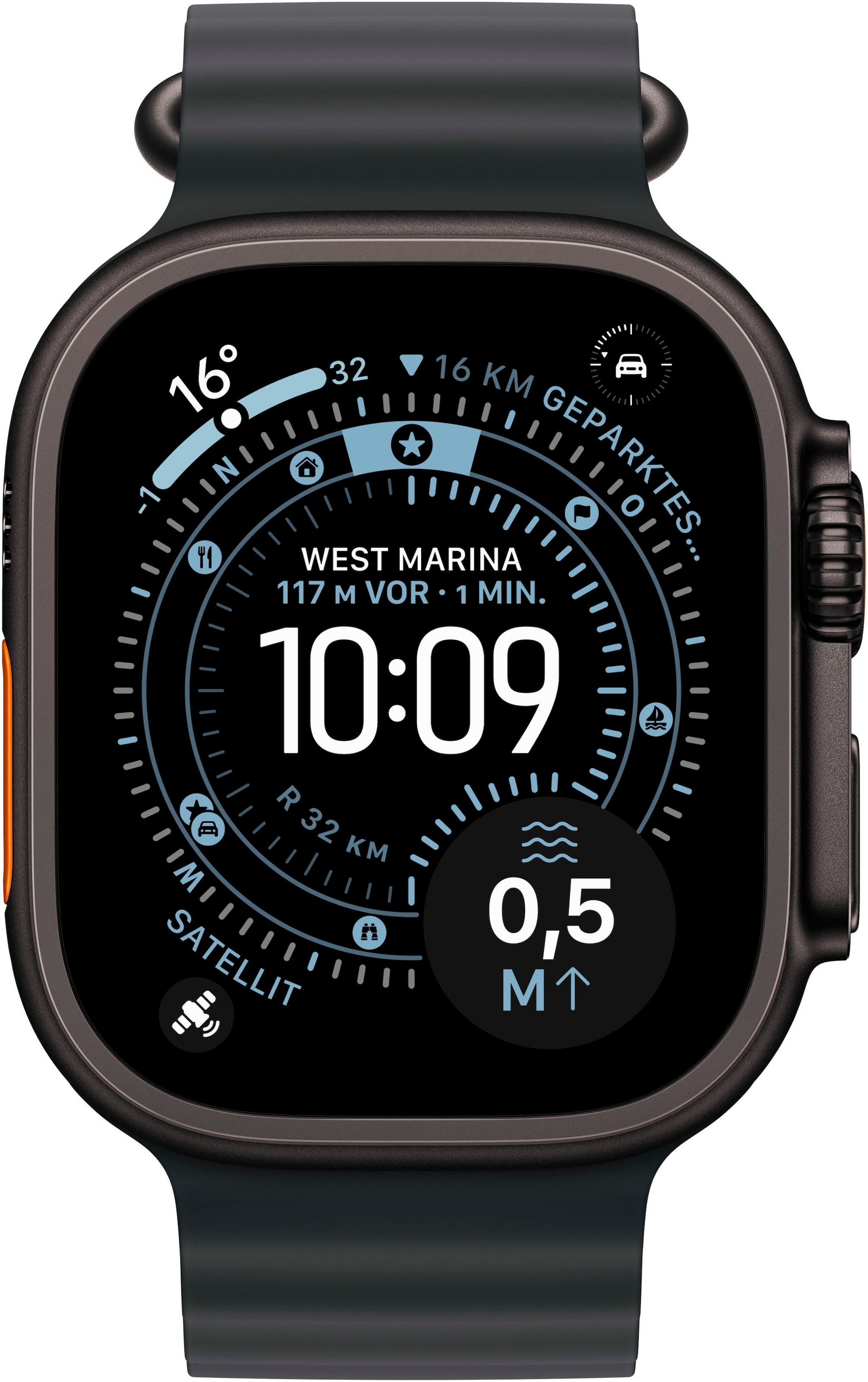 Apple Smartwatch »Watch Ultra 3 GPS + Cellular 49mm«, Watch OS, 64 GB