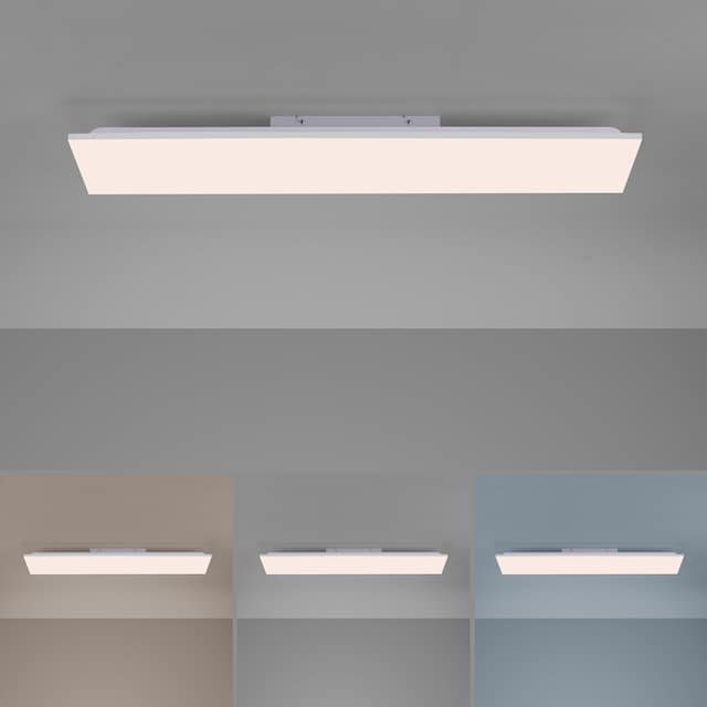 my home LED Deckenleuchte »Floki«, 2 flammig-flammig, rahmenlos, mit CCT  27W+3W Rainbow RGB, 100x25cm online kaufen | mit 3 Jahren XXL Garantie