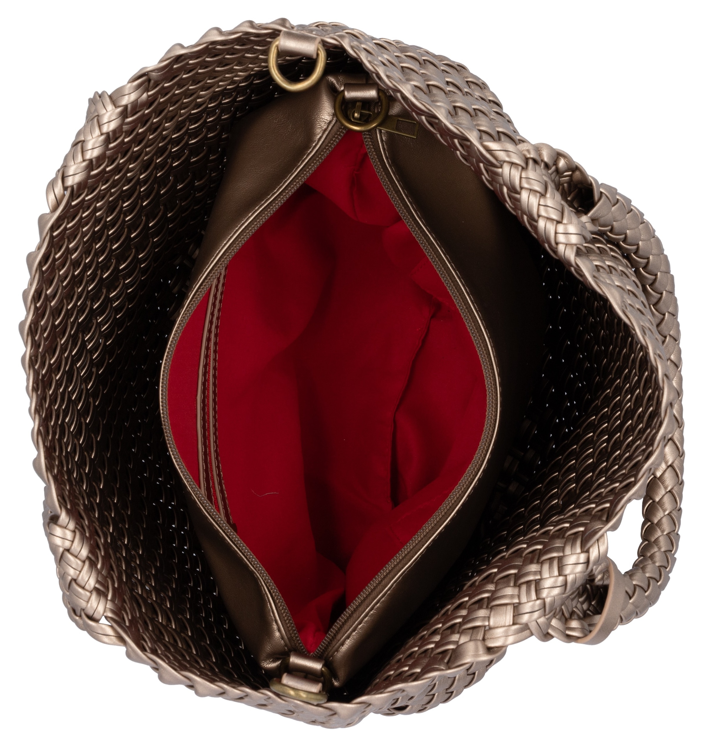 Remonte Umhängetasche, Damen-Henkeltasche, Schultertasche mit herausnehmbarer Innentasche