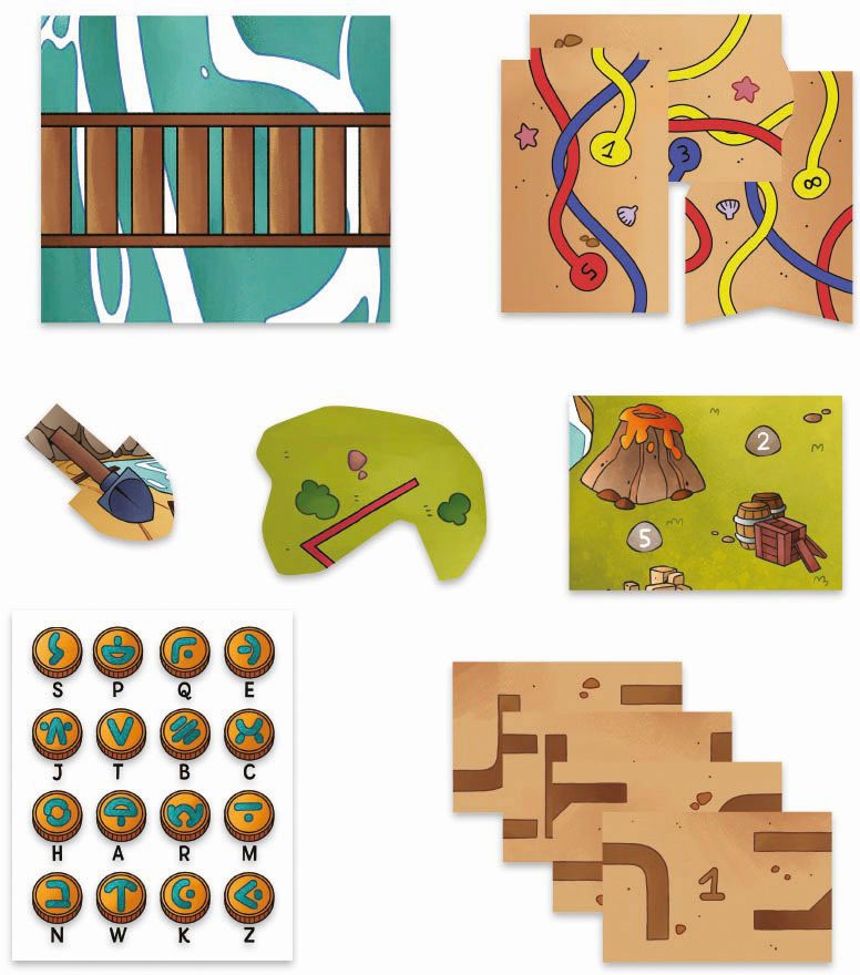 Clementoni® Spiel »Galileo, Escape Game Junior Die Insel der Piraten«, Made in Europe