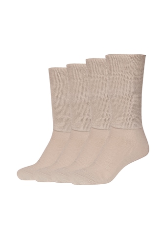 Diabetikersocken »Comfort Plus Diabetiker«, (Packung, 4 Paar)